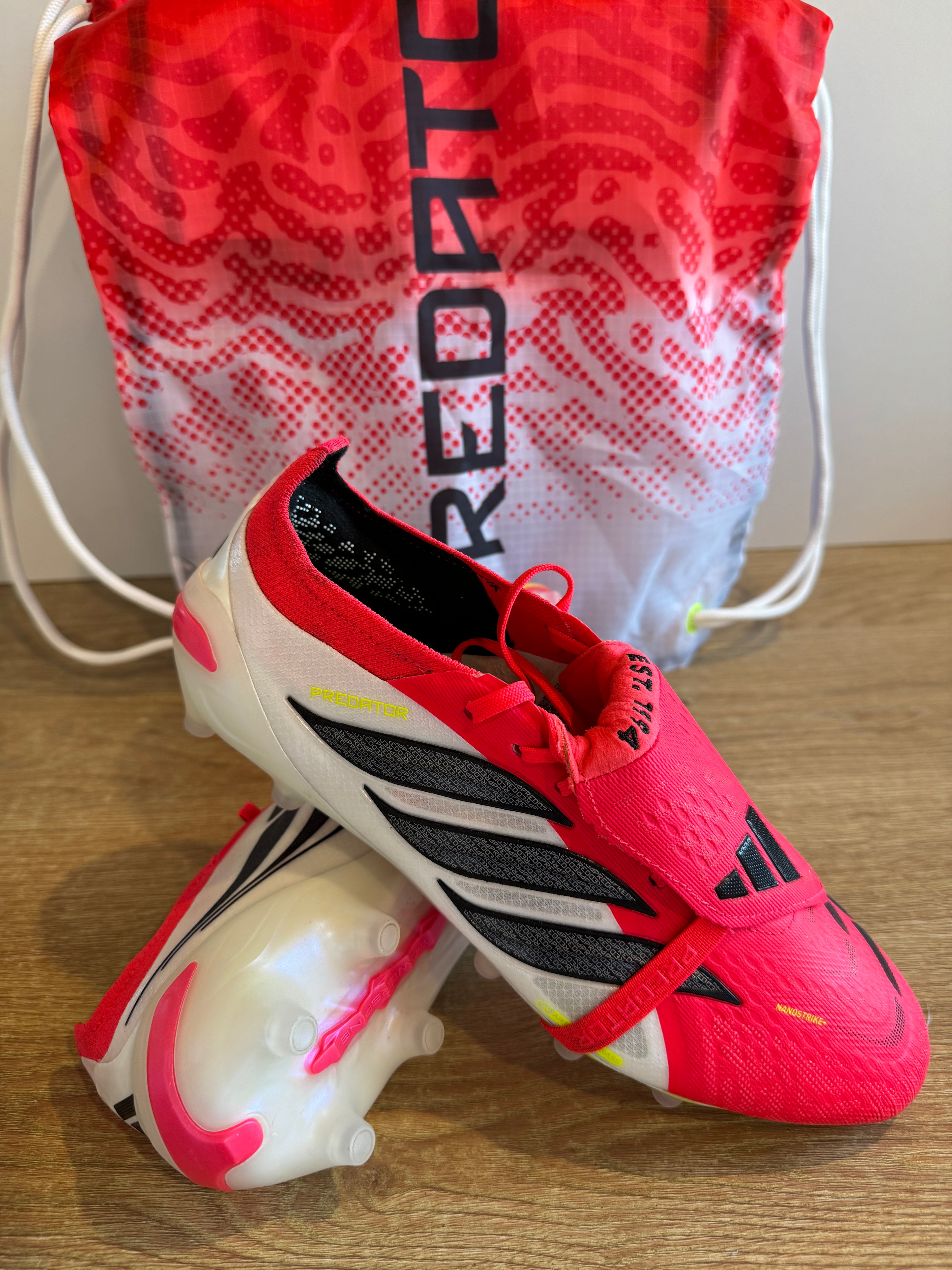 Adidas Predator Elite Foldover Tongue  AG "Lucid red core black cloud white"