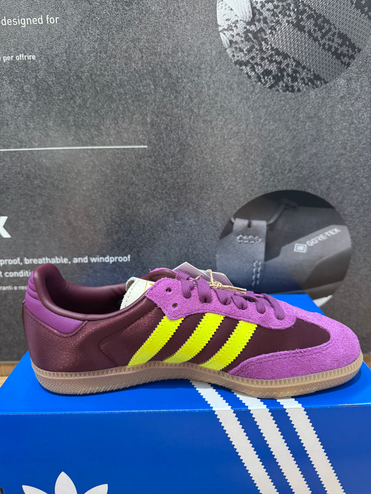 Adidas Samba OG "Maroon Rich Mauve Satin"