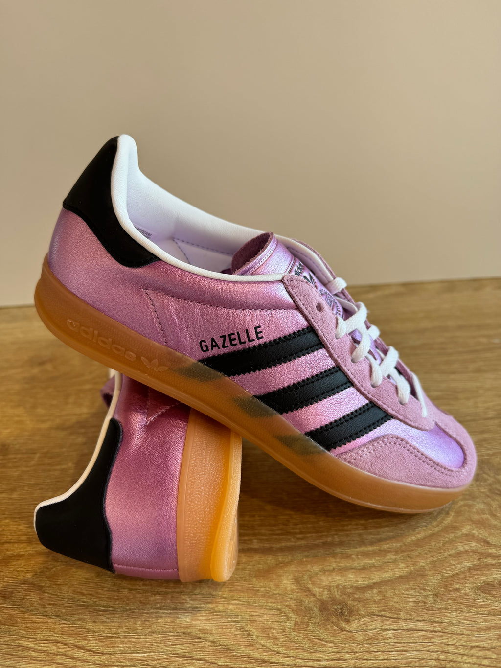 Adidas Gazelle Indoor "Bliss lilac Metallic Gum"