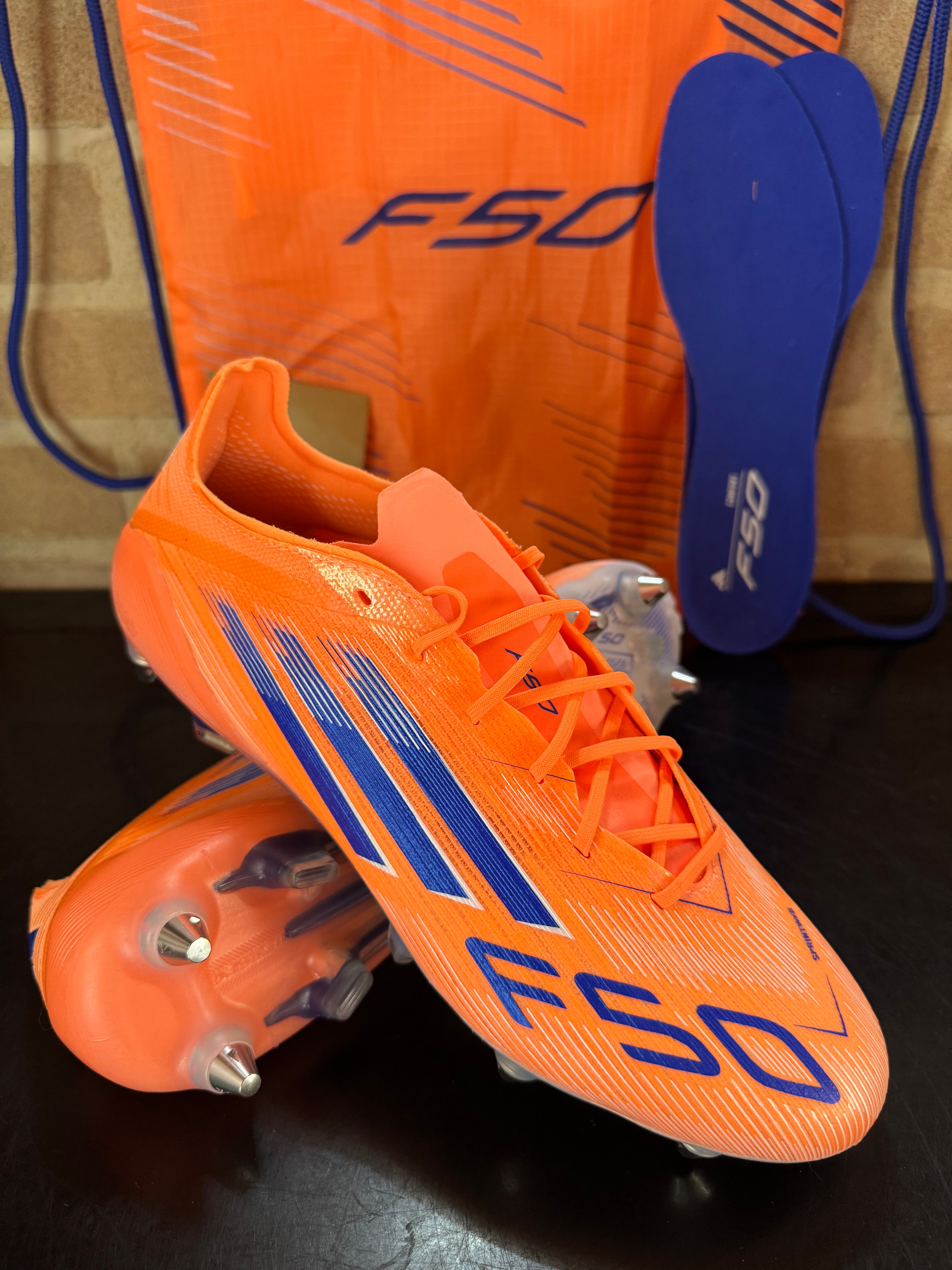 Adidas F50 Elite SG - Arancione/Blu