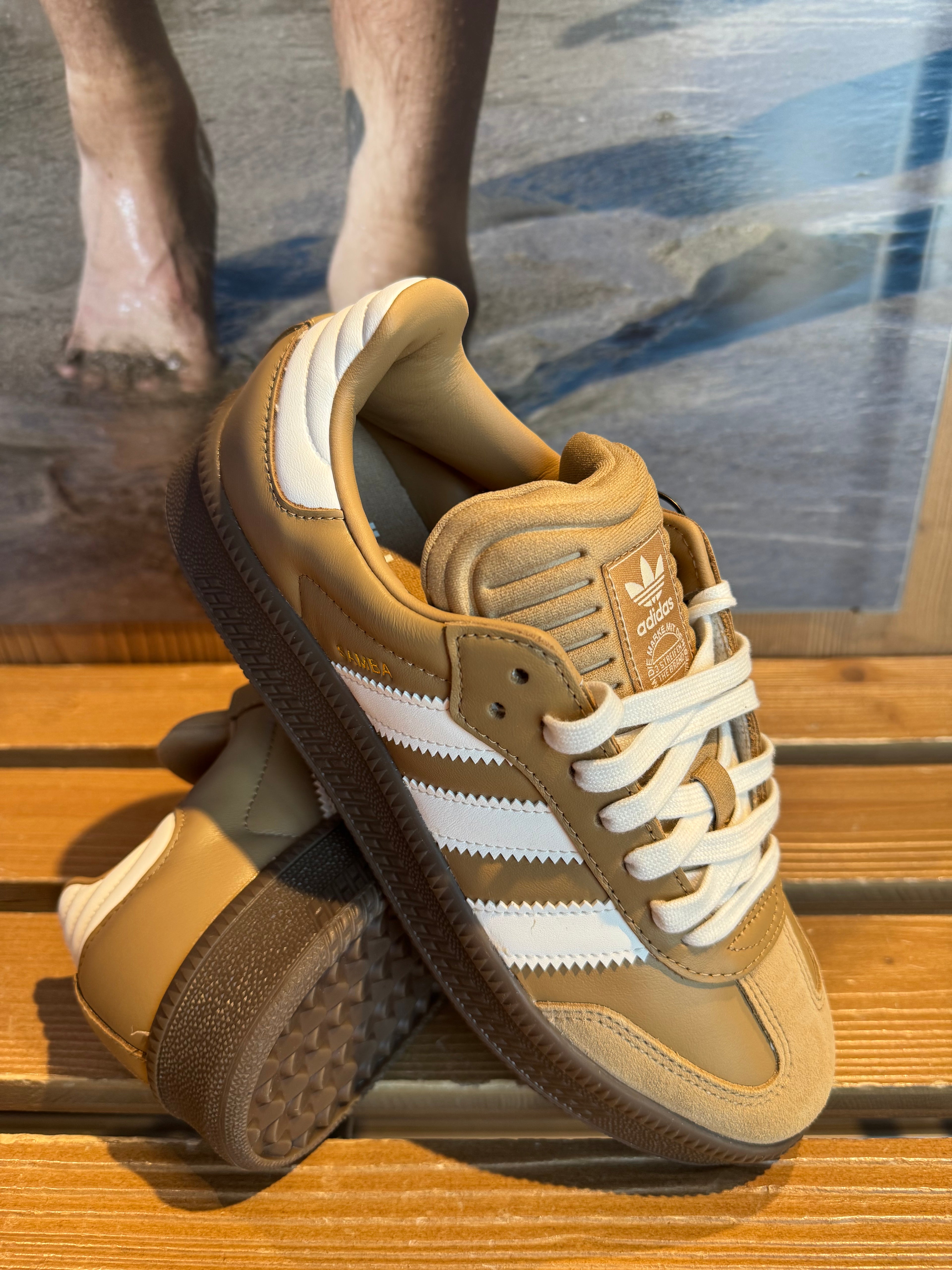 Adidas Samba XLG "Cardboard White"