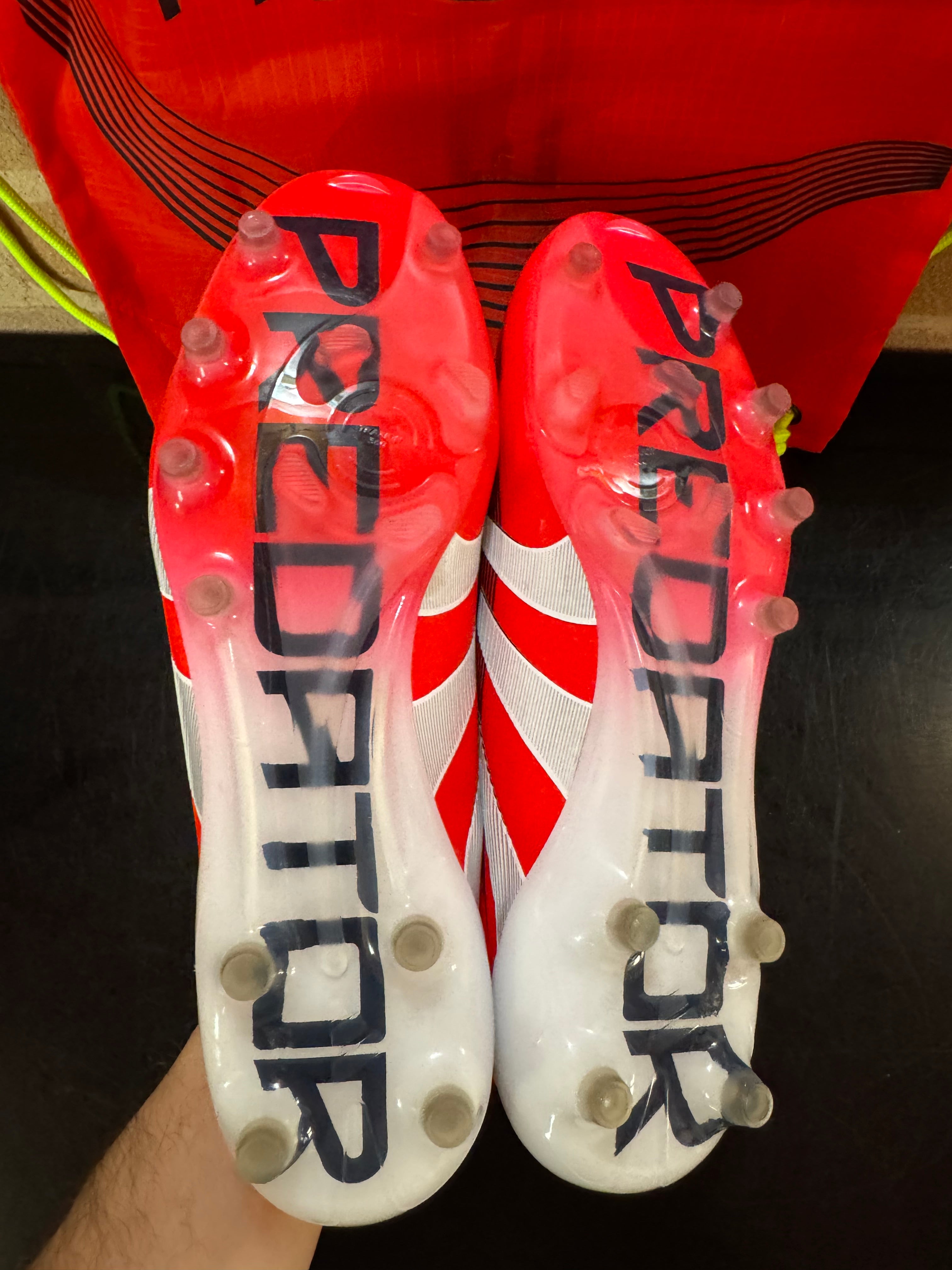 Adidas Predator Elite Laceless AG - Rosse