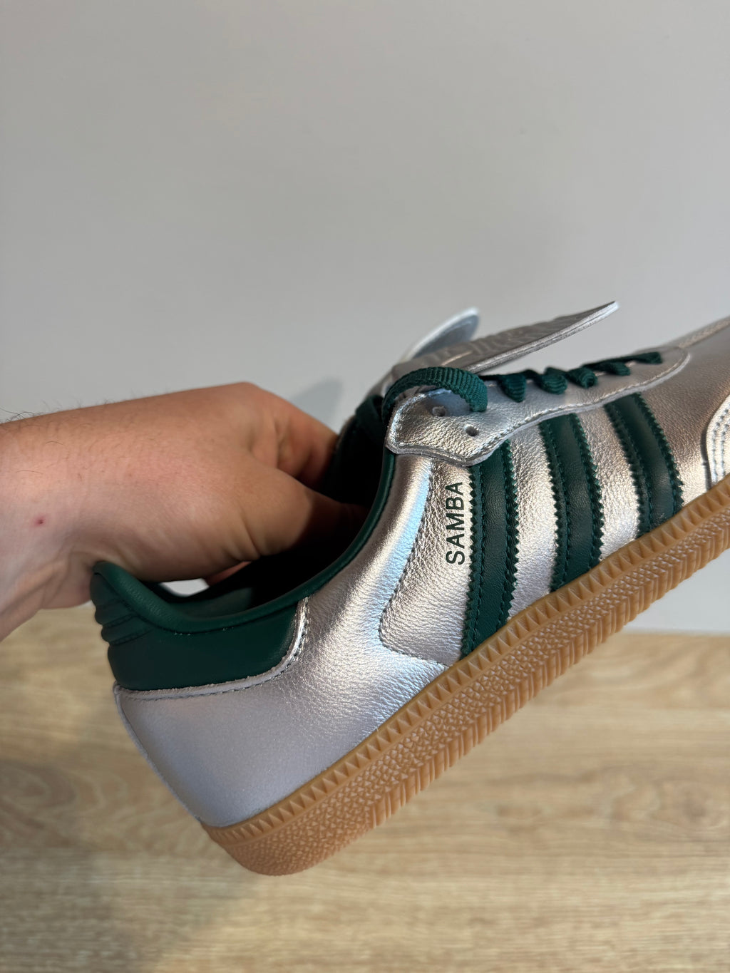 Adidas Samba LT - Argento/Verde