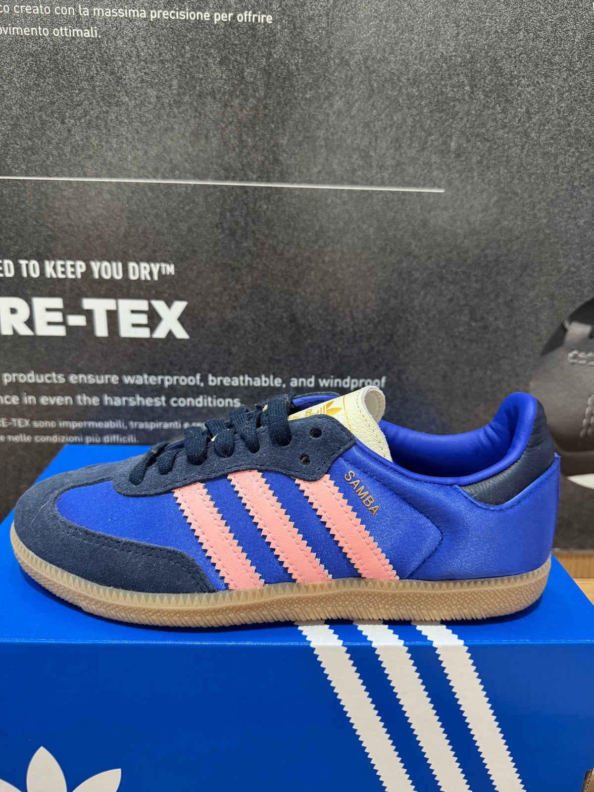 Adidas Samba OG "Lucid Blue Night Indigo Satin"