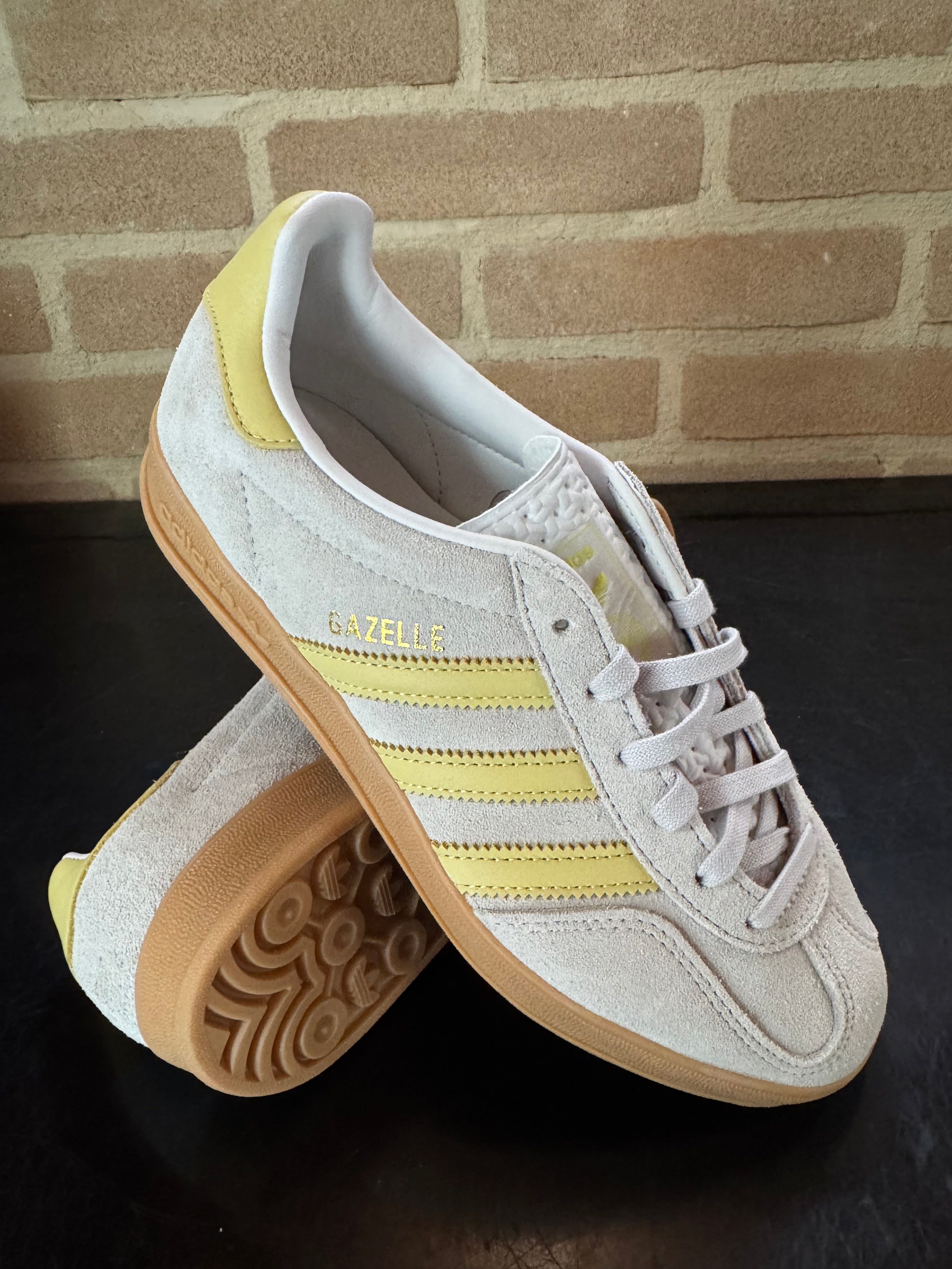 Adidas Gazelle Indoor - Grigio/Giallo