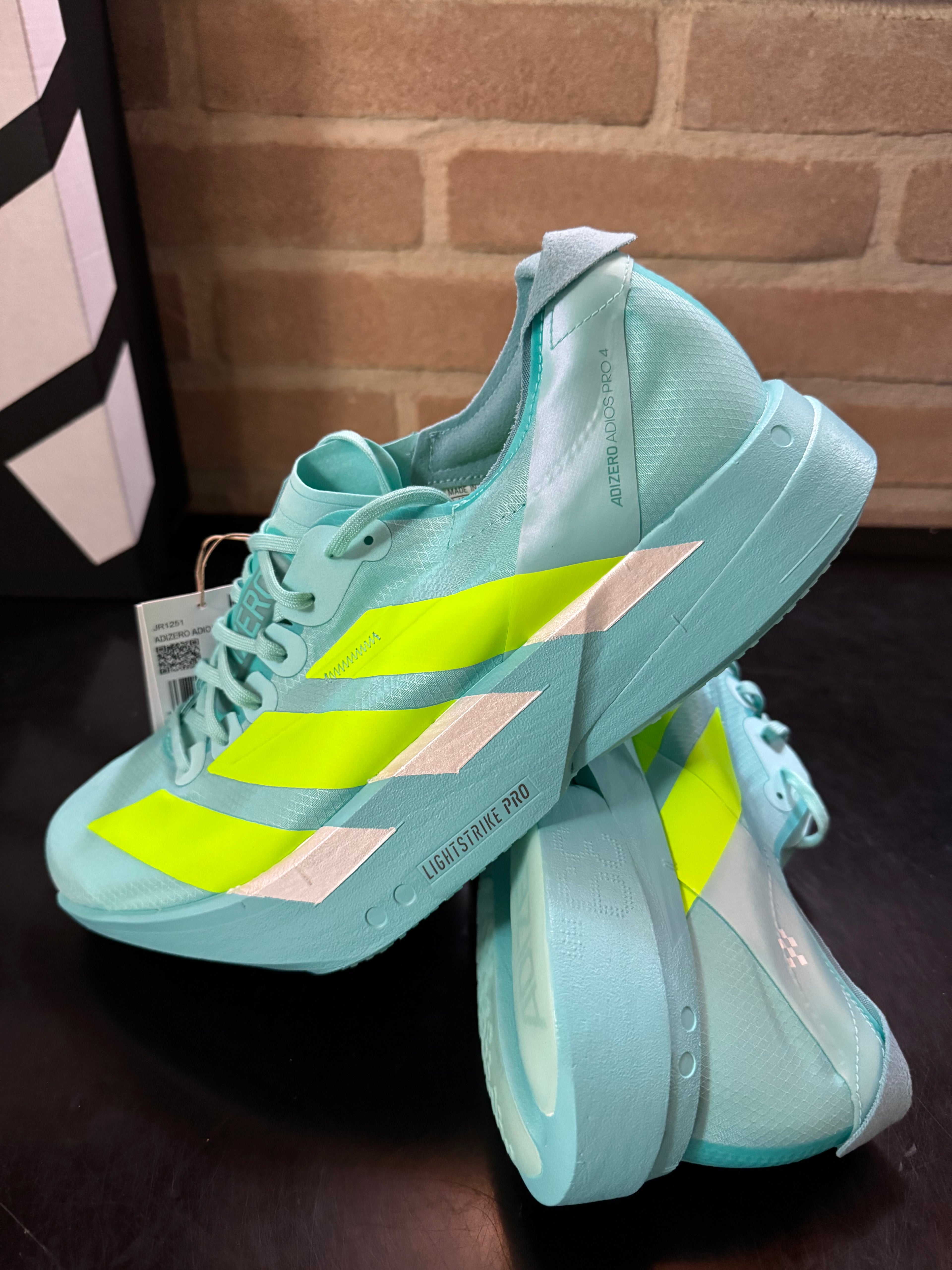 Adidas Adizero Adios Pro 4 "Flash acqua Lucid Lemon"