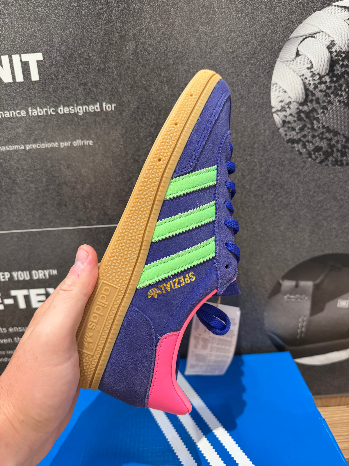 Adidas Handball Spezial "Lucid Blue Lime Burst"