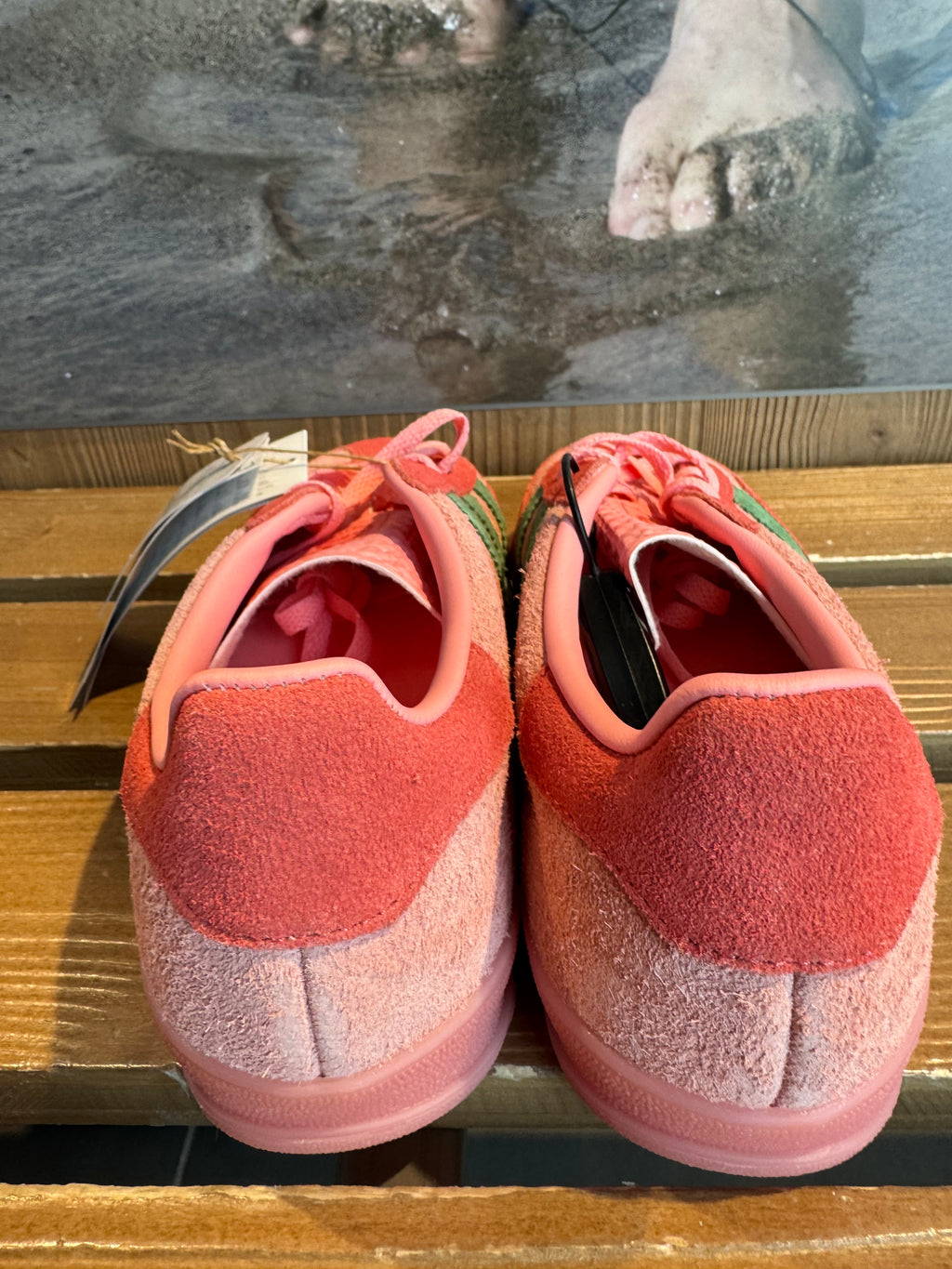 Adidas Gazelle Indoor - Rosa/Verde