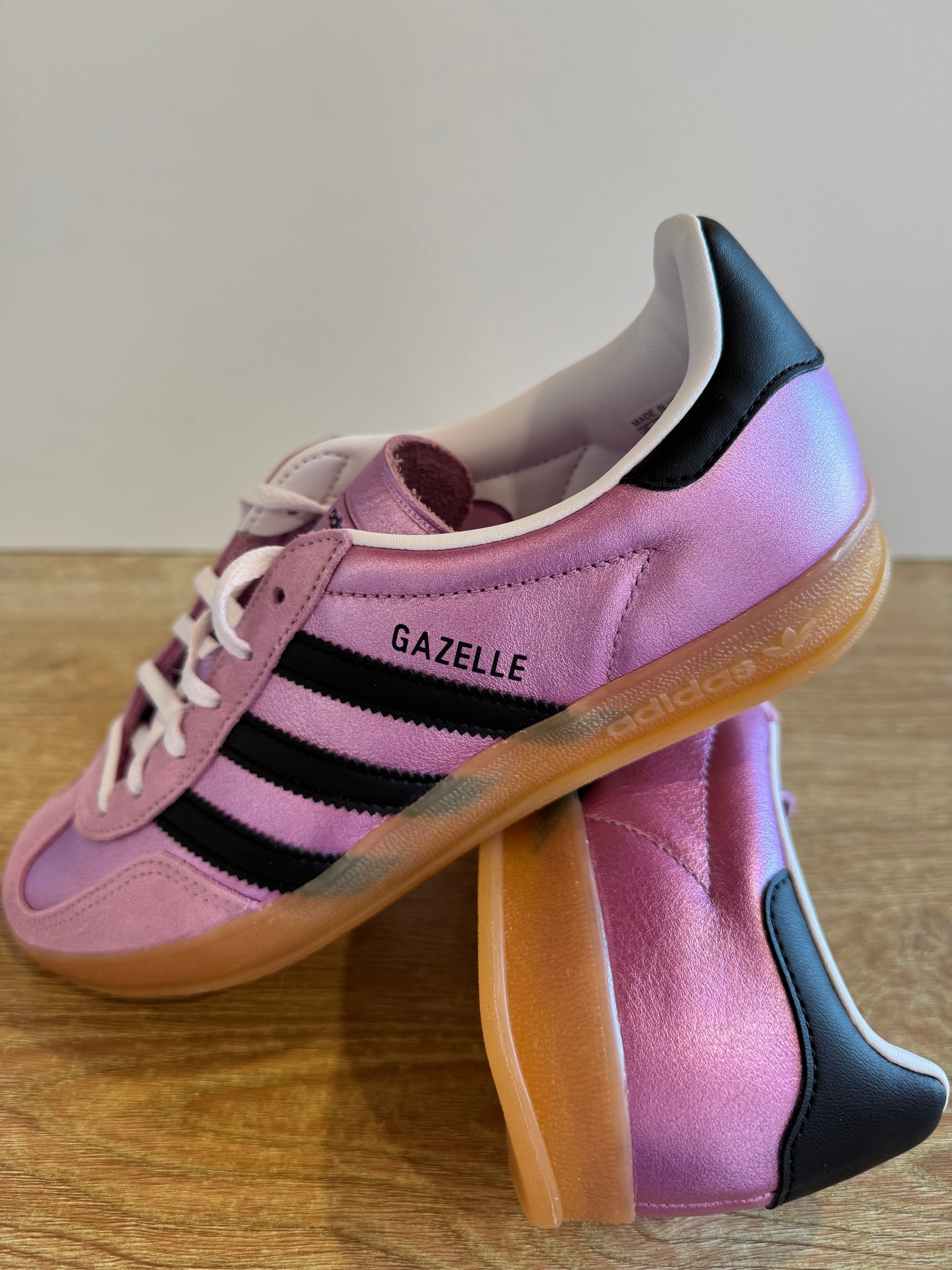 Adidas Gazelle Indoor "Bliss lilac Metallic Gum"