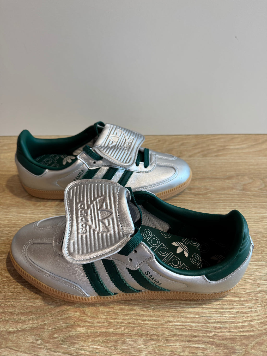 Adidas Samba LT - Argento/Verde