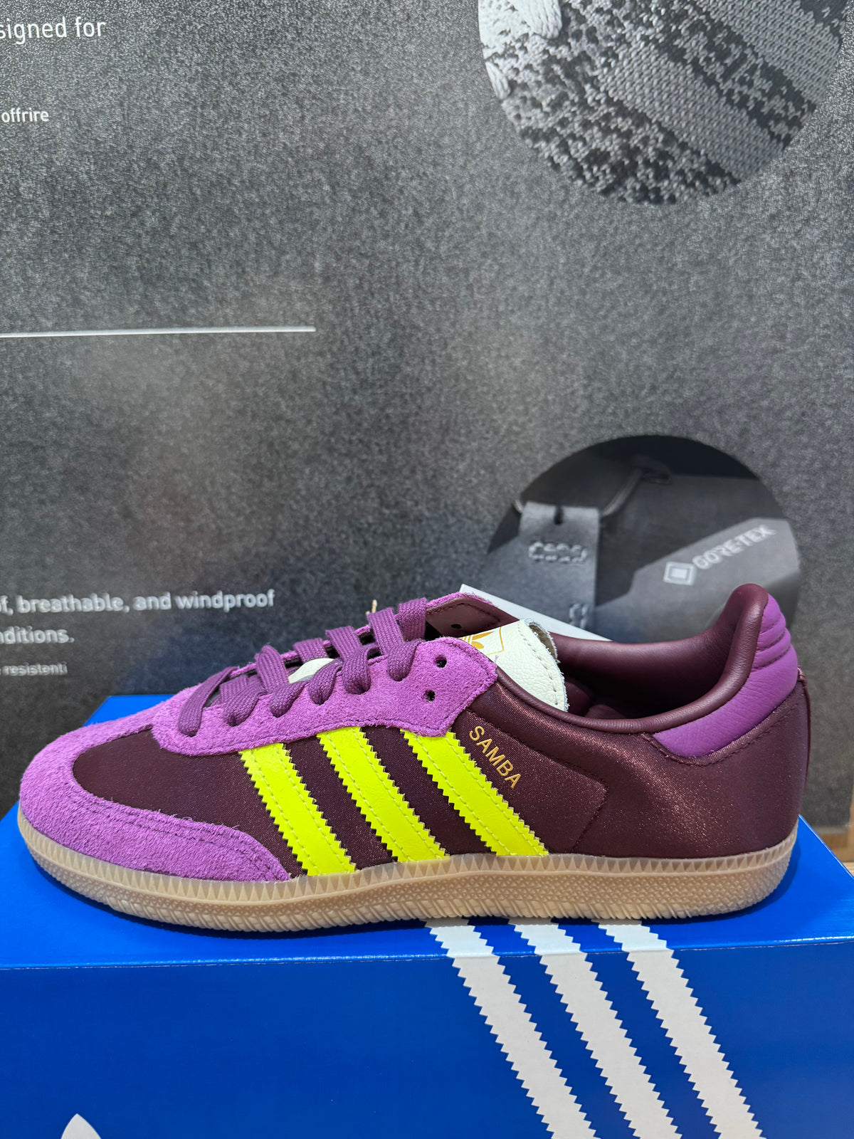 Adidas Samba OG "Maroon Rich Mauve Satin"
