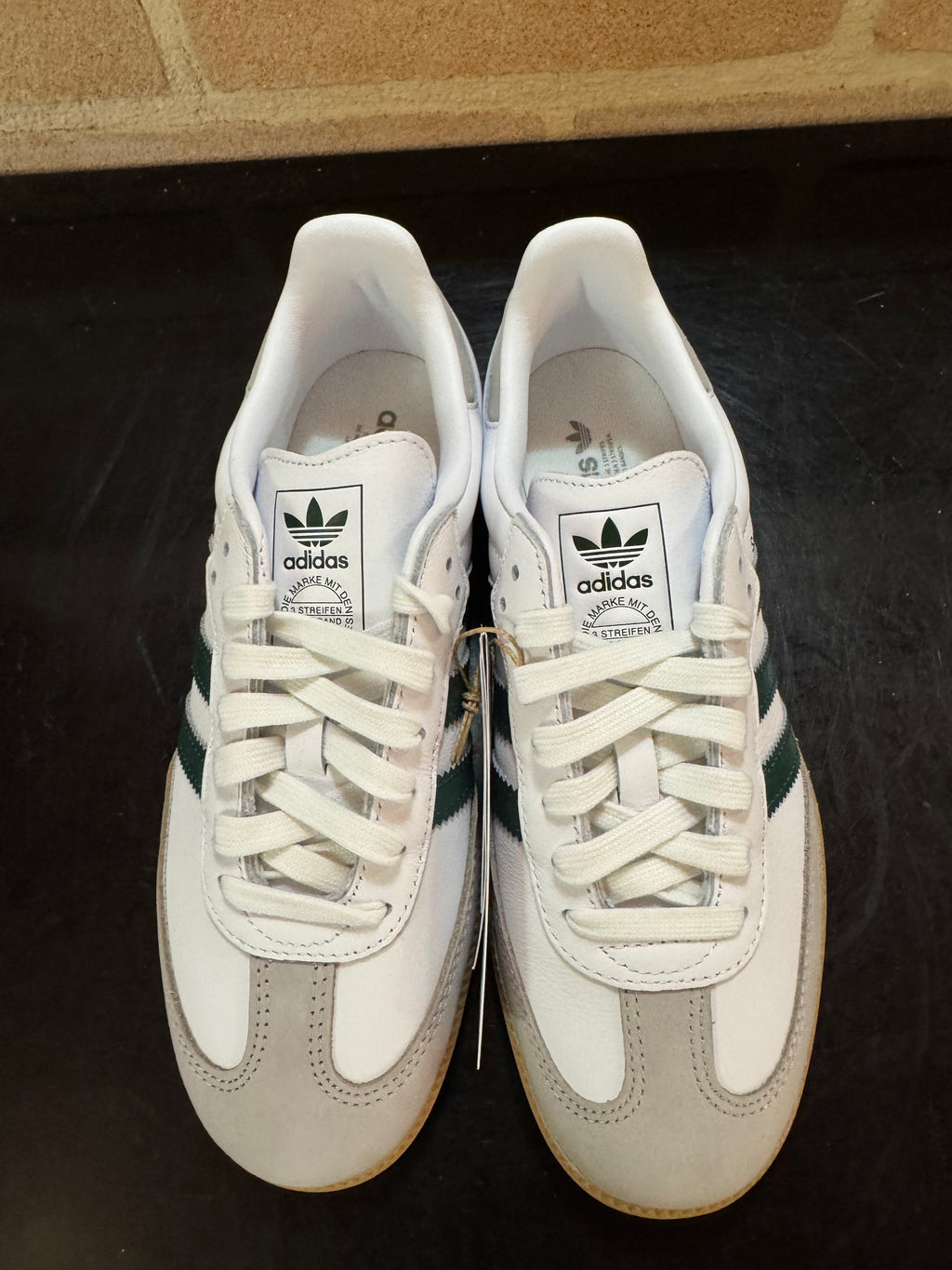 Adidas Samba OG "White Collegiate Green Gum"