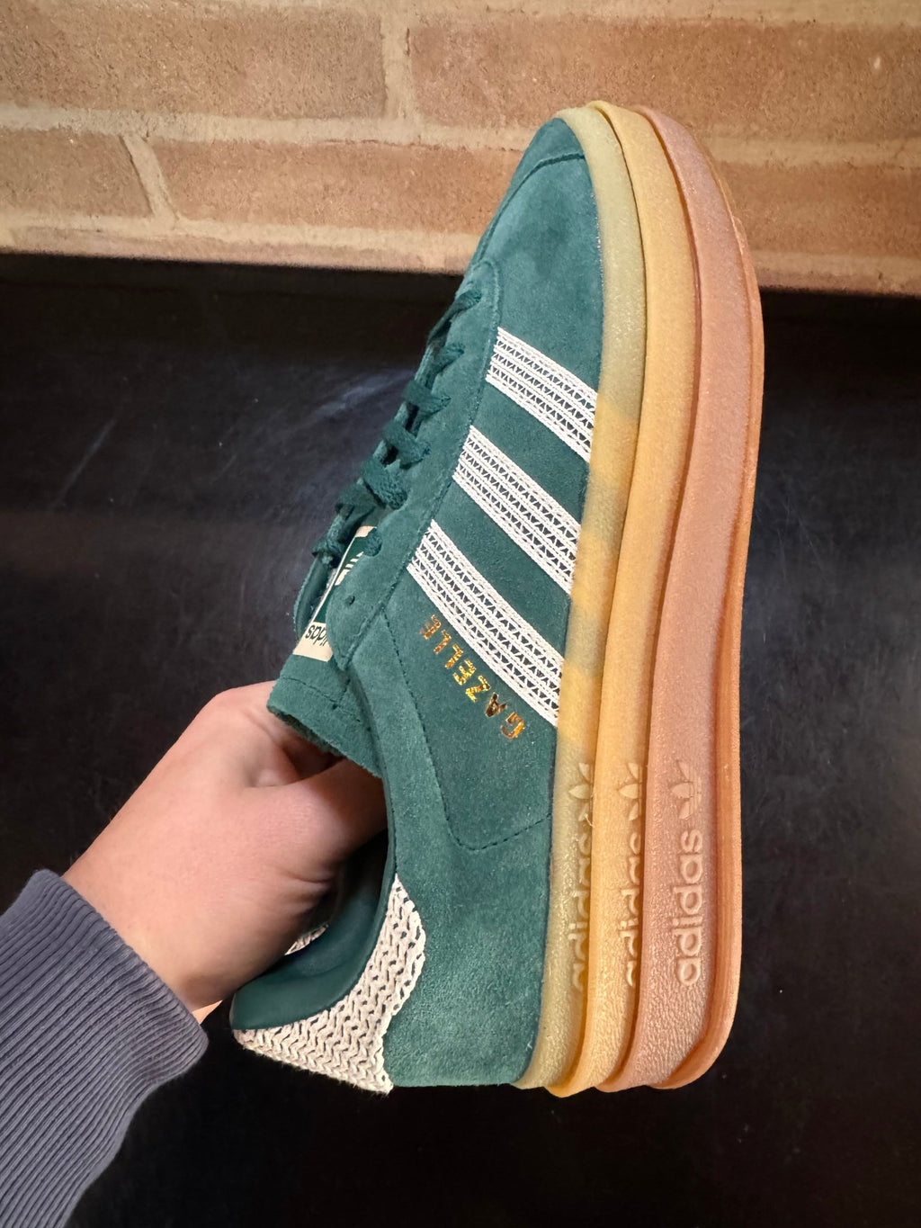 Sneakers basse platform - Verde - Giaguaro_Store