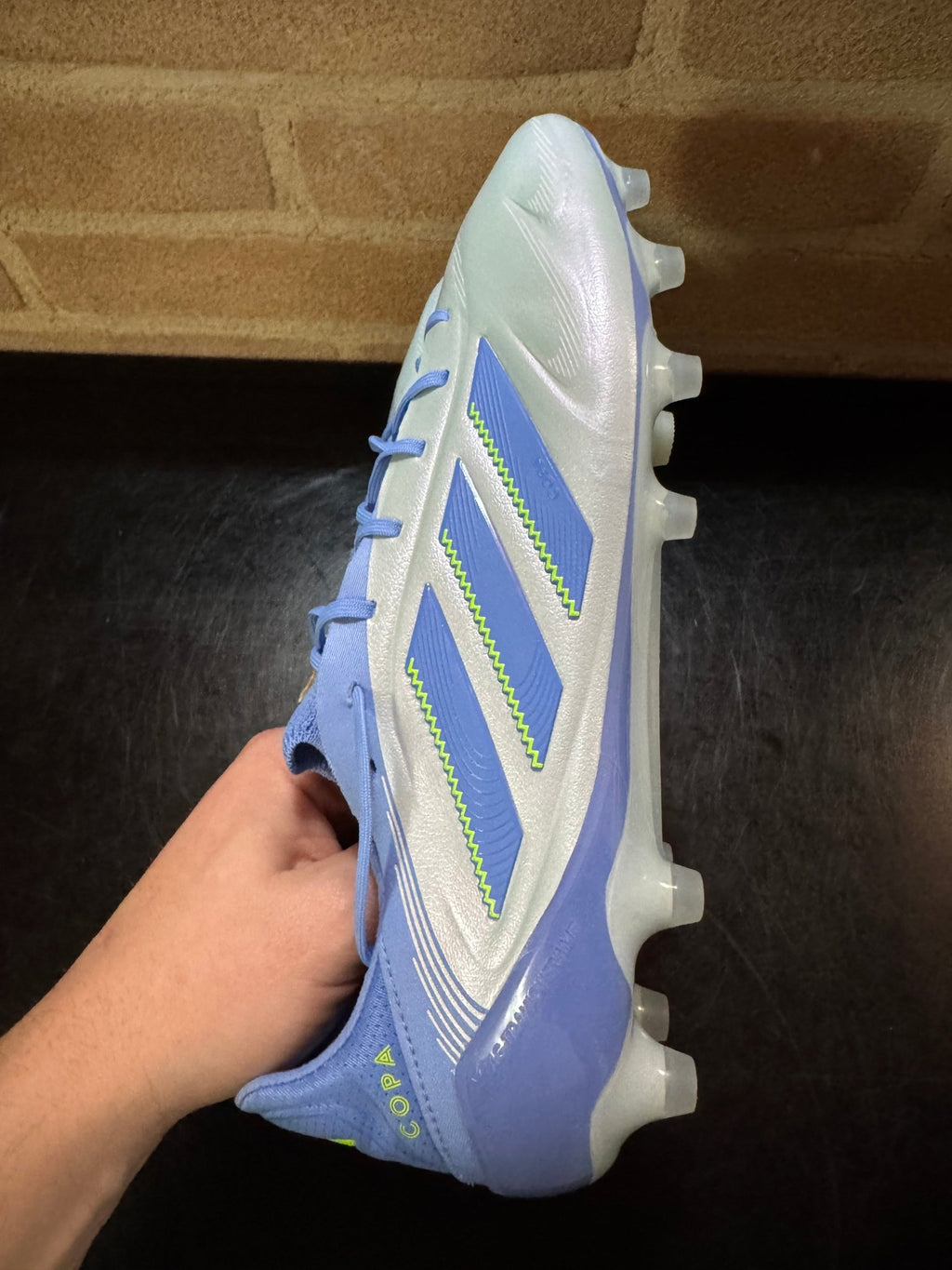 Scarpe da calcio Elite AG - Blu/Argento - Giaguaro_Store