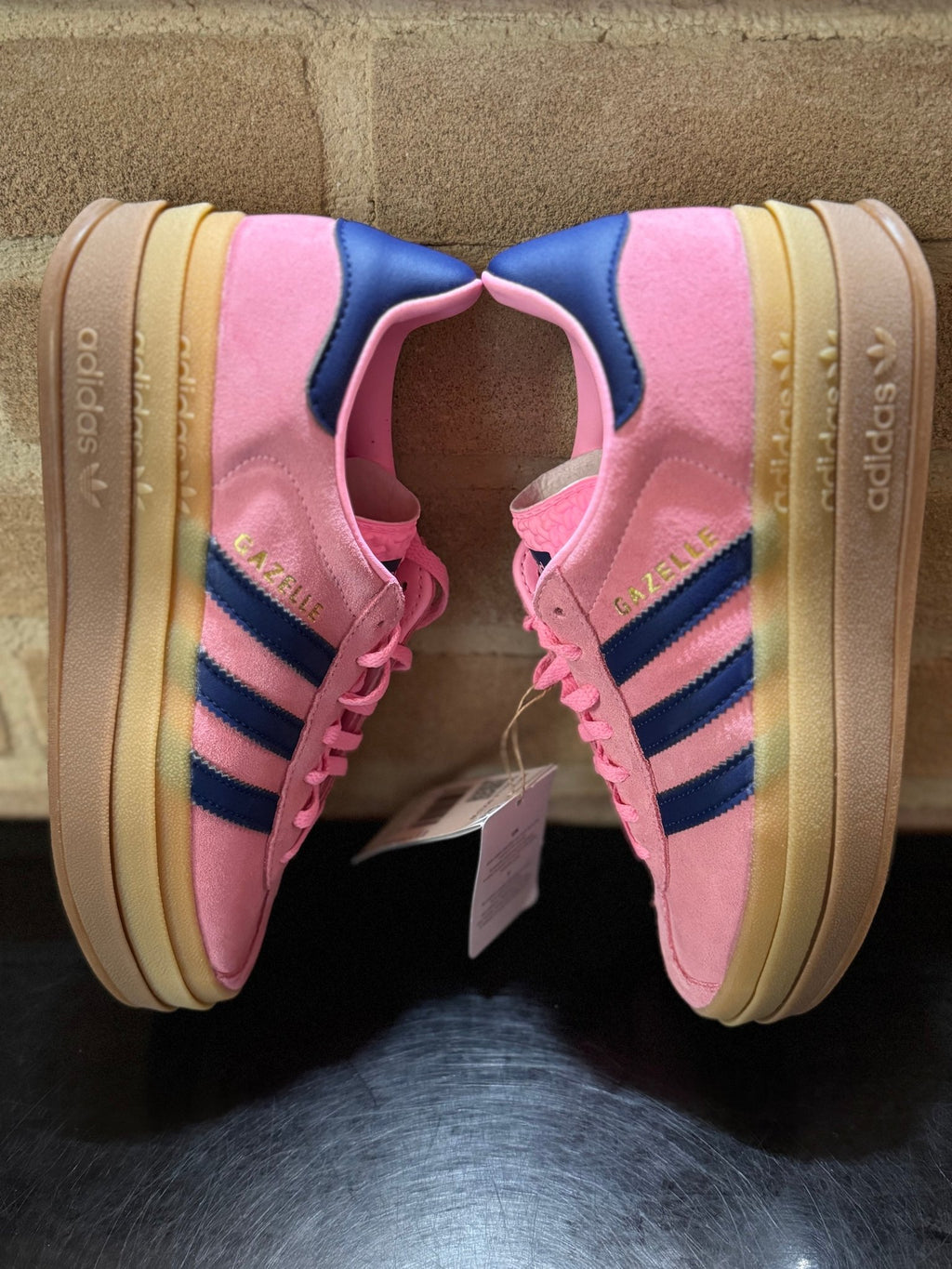 Sneakers retro' platform - Rosa/Blu - Giaguaro_Store
