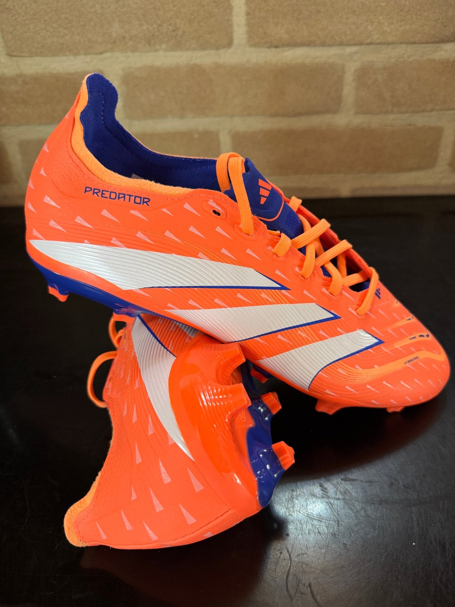 Scarpe da calcio League FG MG - linguetta ripiegabile - Arancioni - Giaguaro_Store