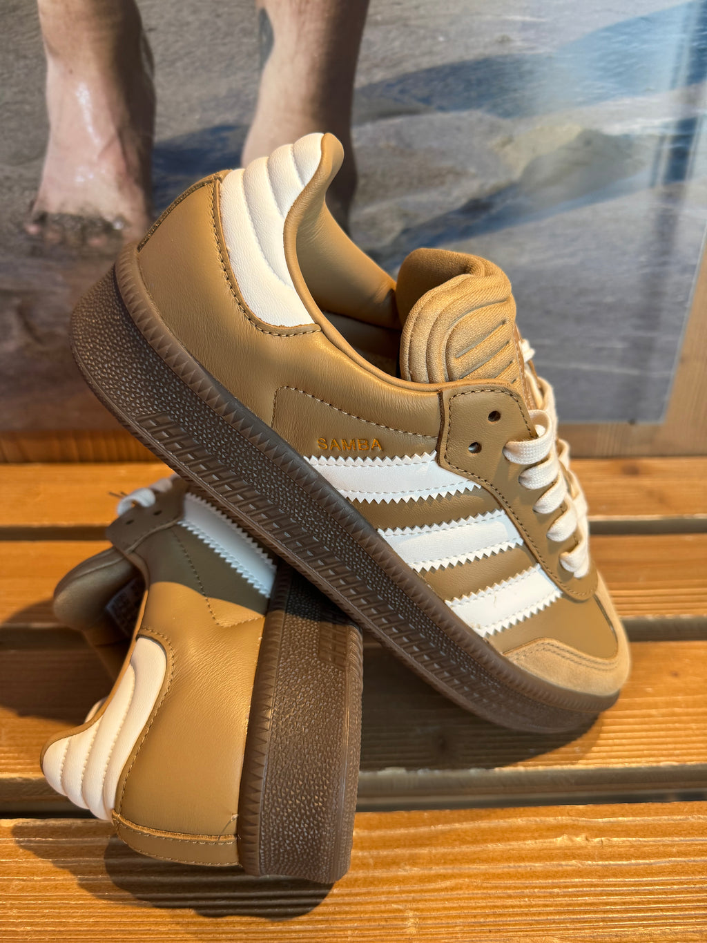 Adidas Samba XLG "Cardboard White"