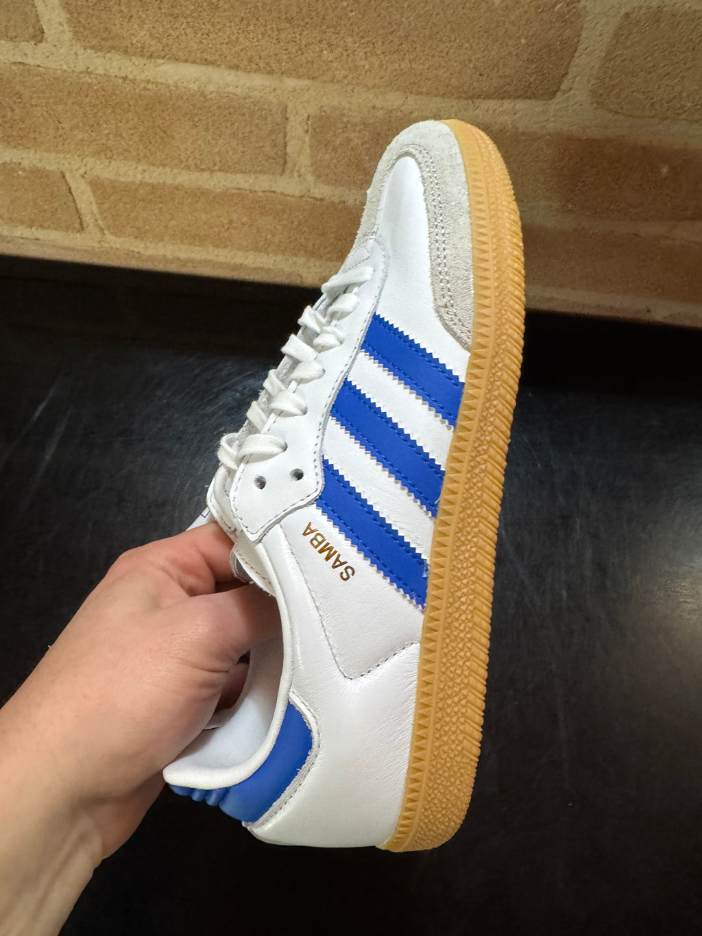 Adidas Samba OG "White Blue Gum"