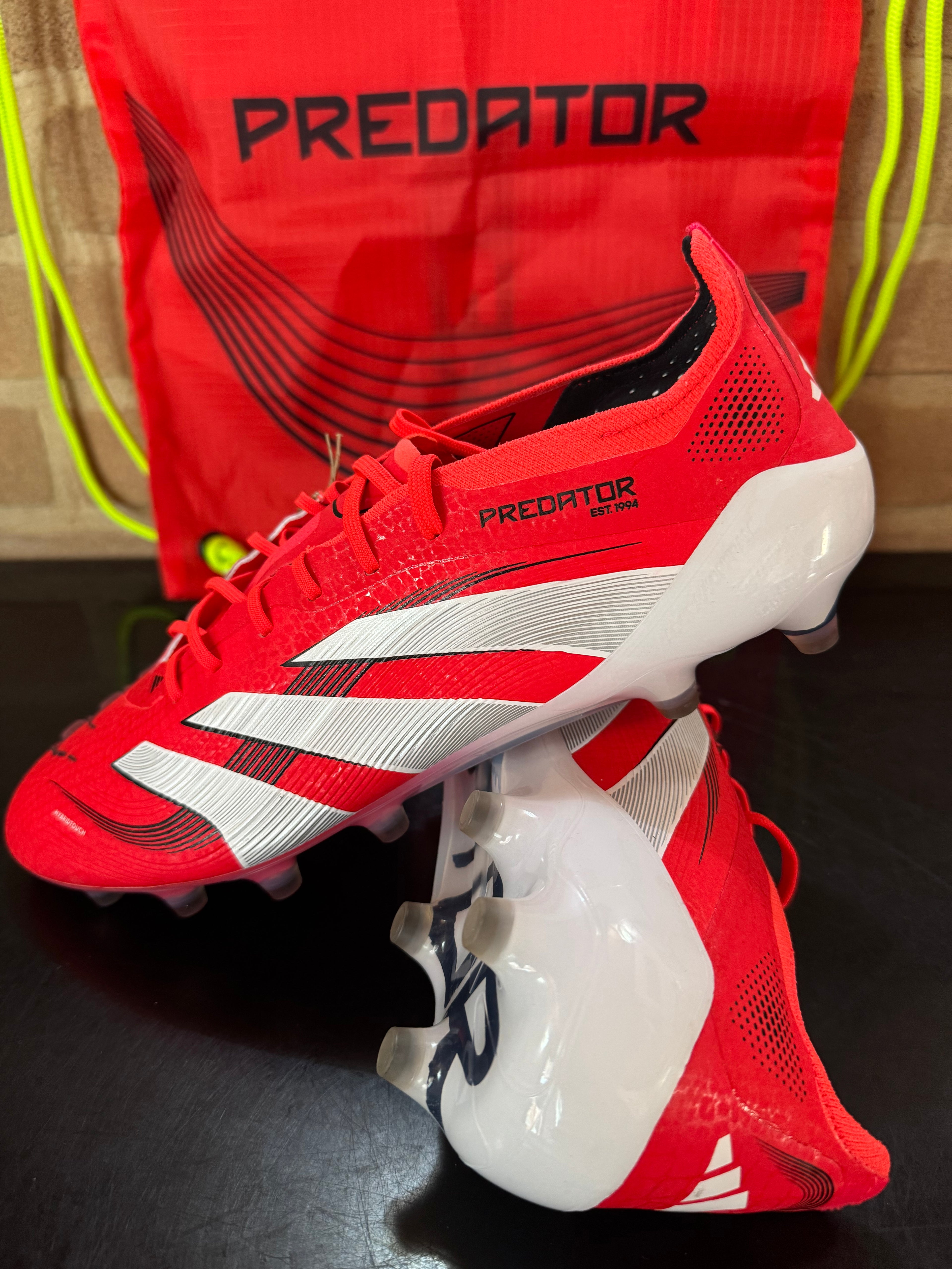 Adidas Predator Elite Laceless AG - Rosse