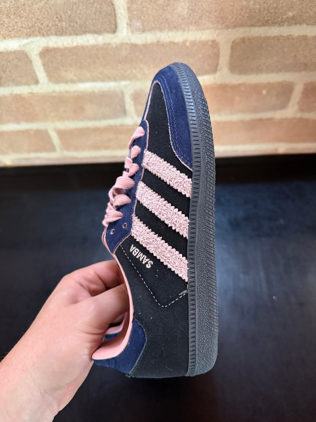Adidas Samba OG "Black Wonder Mauve Indigo"