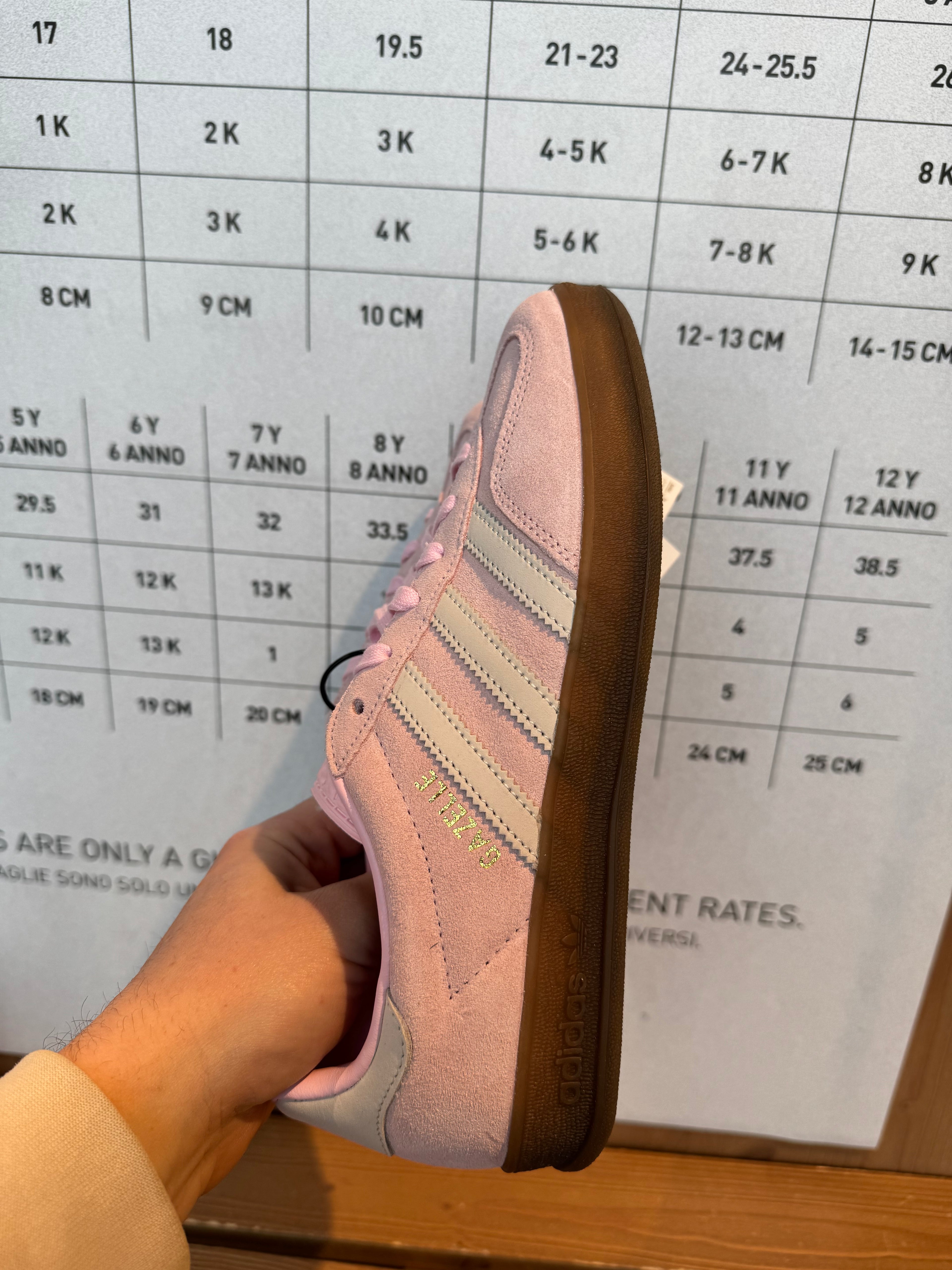 Adidas Gazelle Indoor "Clear Pink Gum"