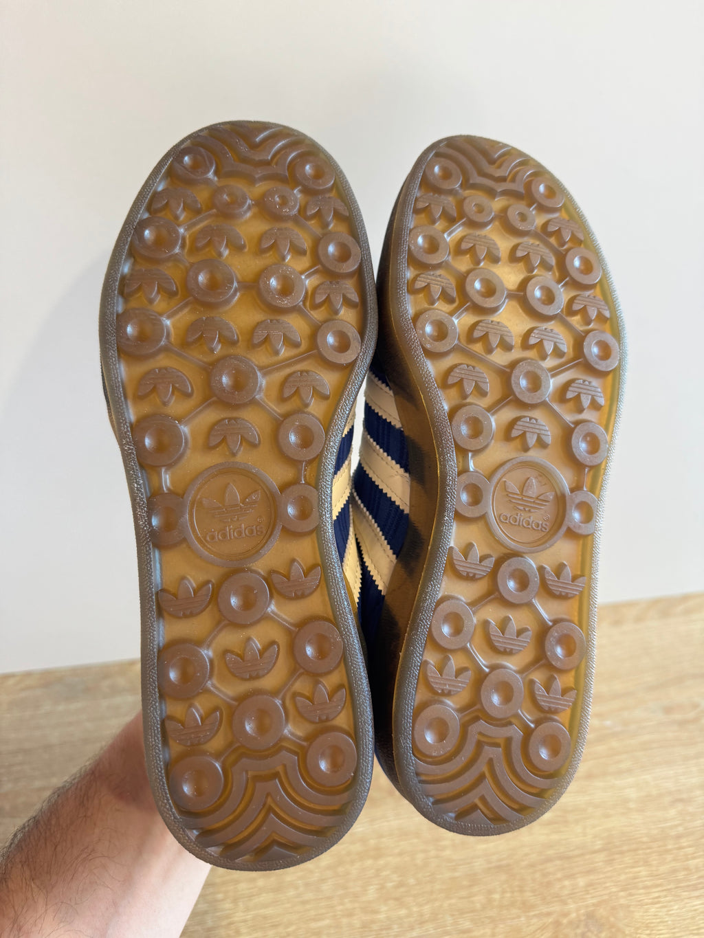 Adidas Gazelle Indoor "Blue Pinstripe Satin"