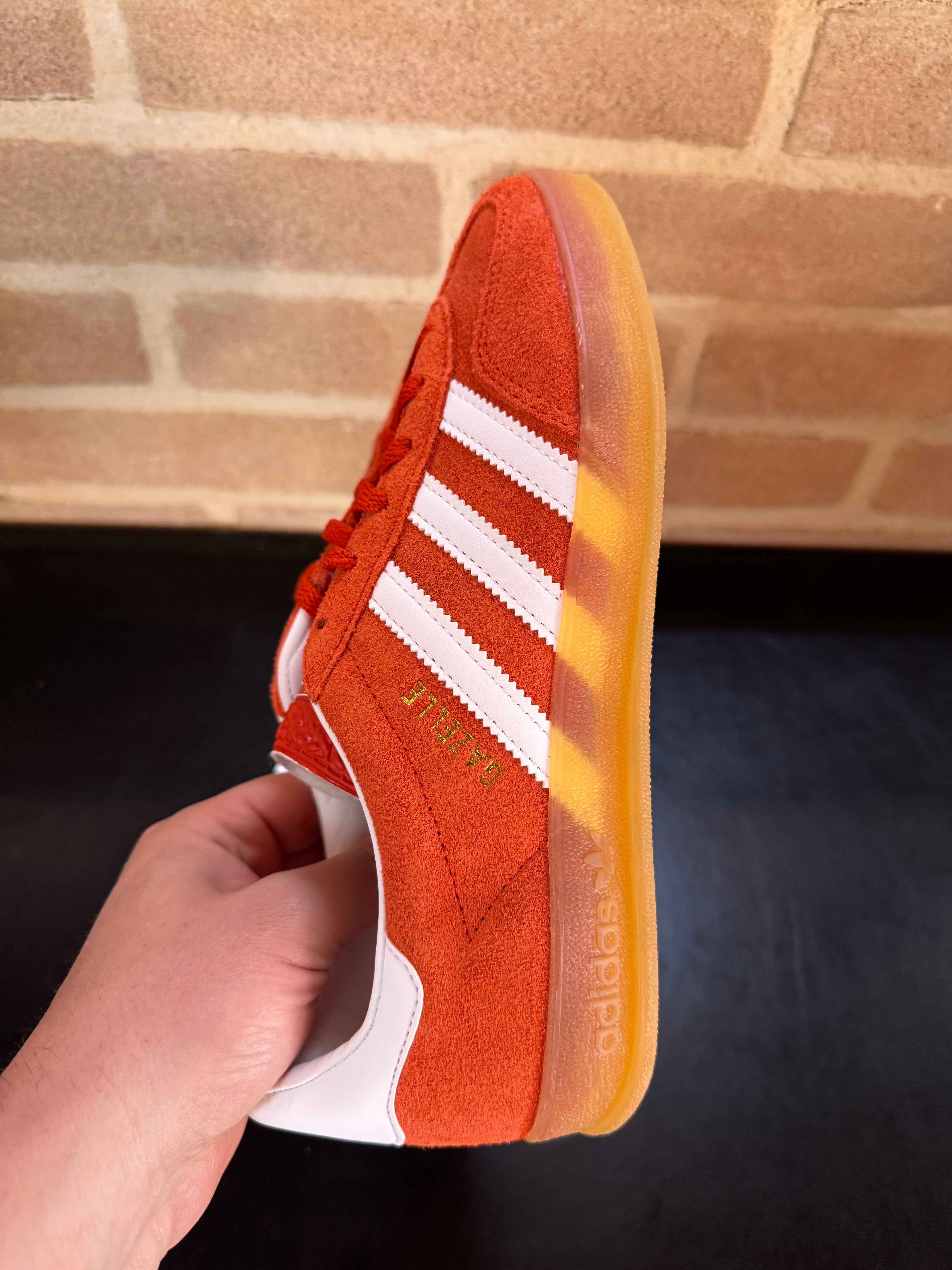 Adidas Gazelle Indoor "Bold Orange Gum"