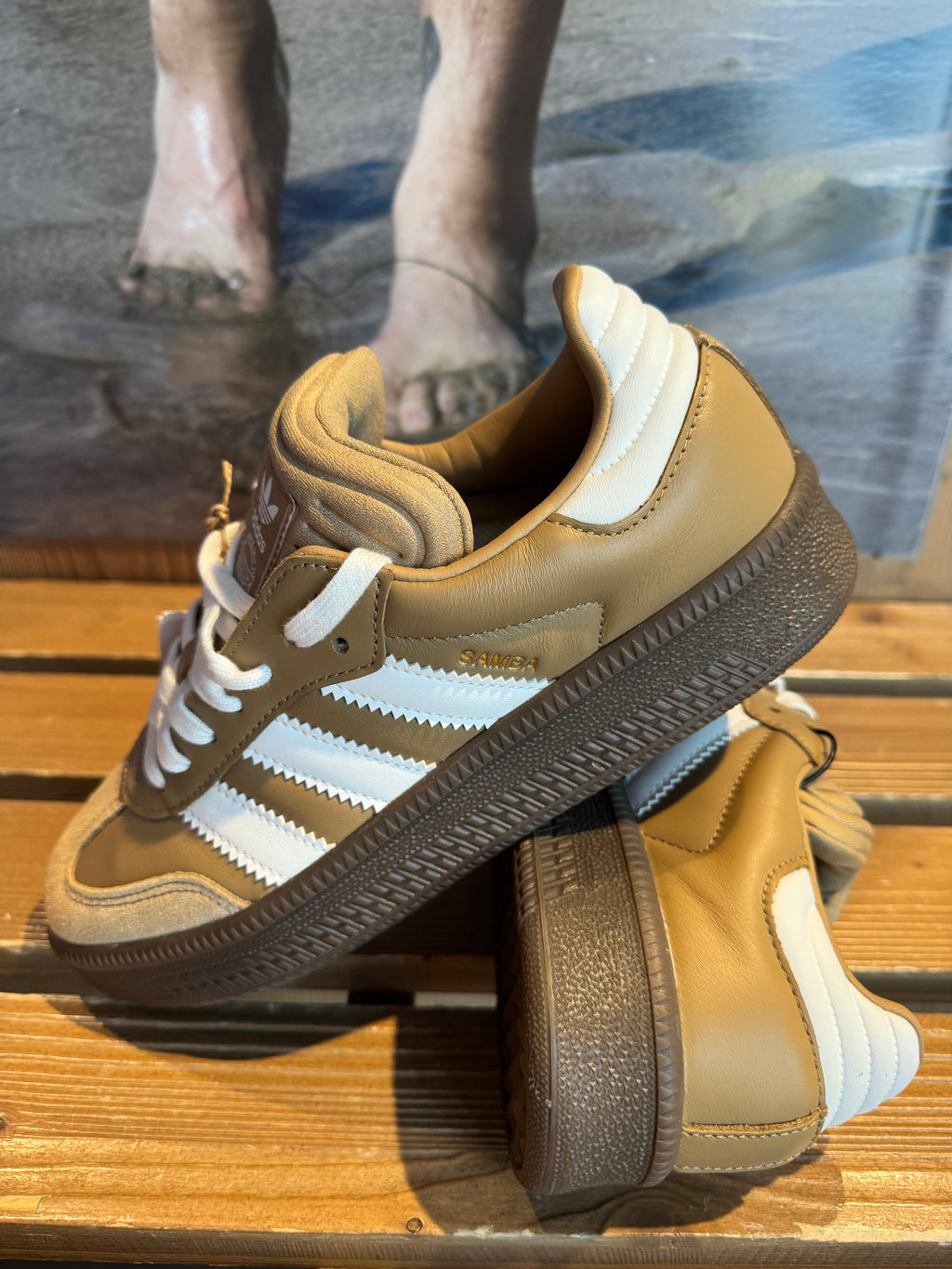 Adidas Samba XLG "Cardboard White"