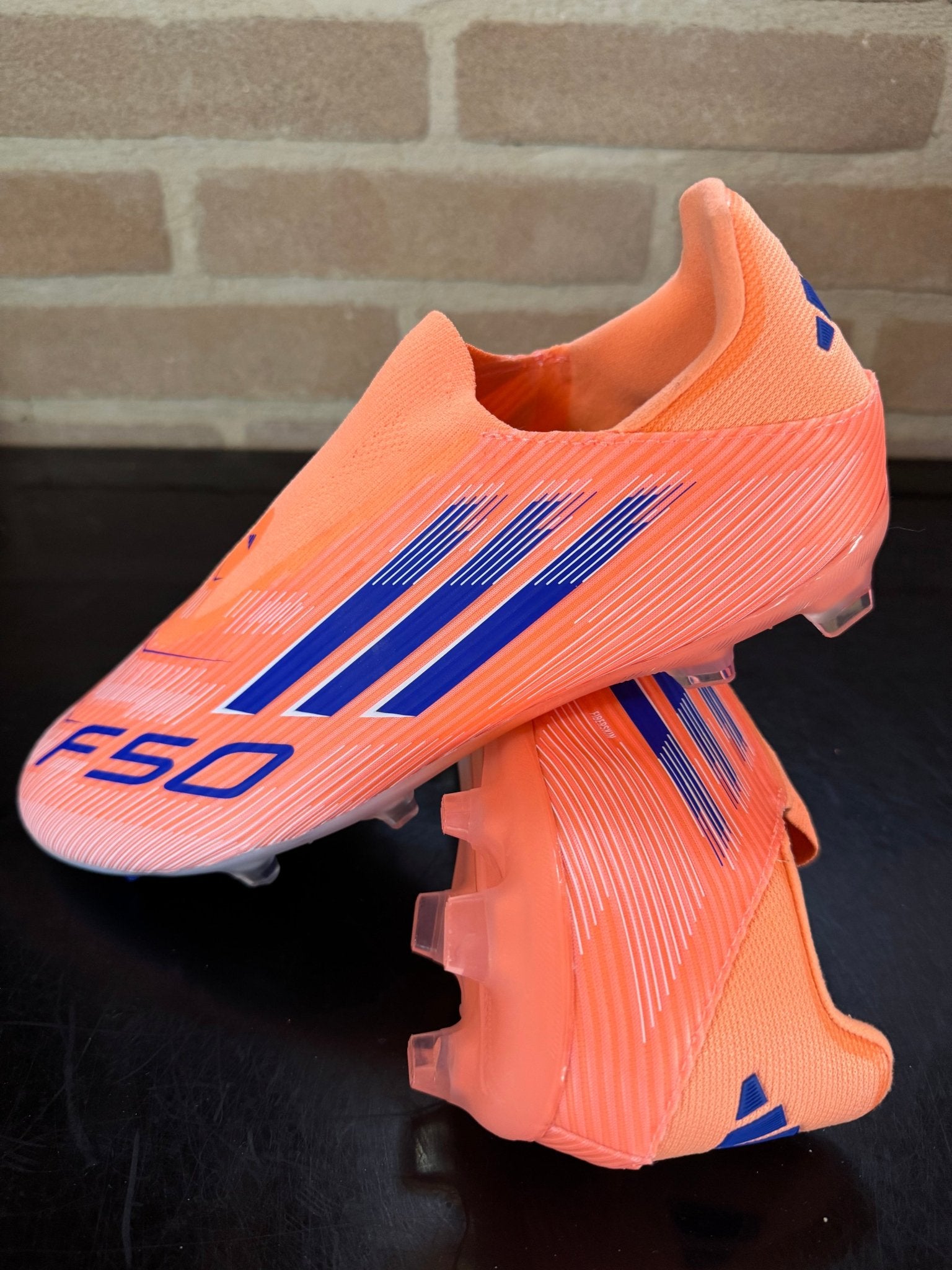 Scarpe da calcio League FG MG - senza lacci - Arancione - Giaguaro_Store