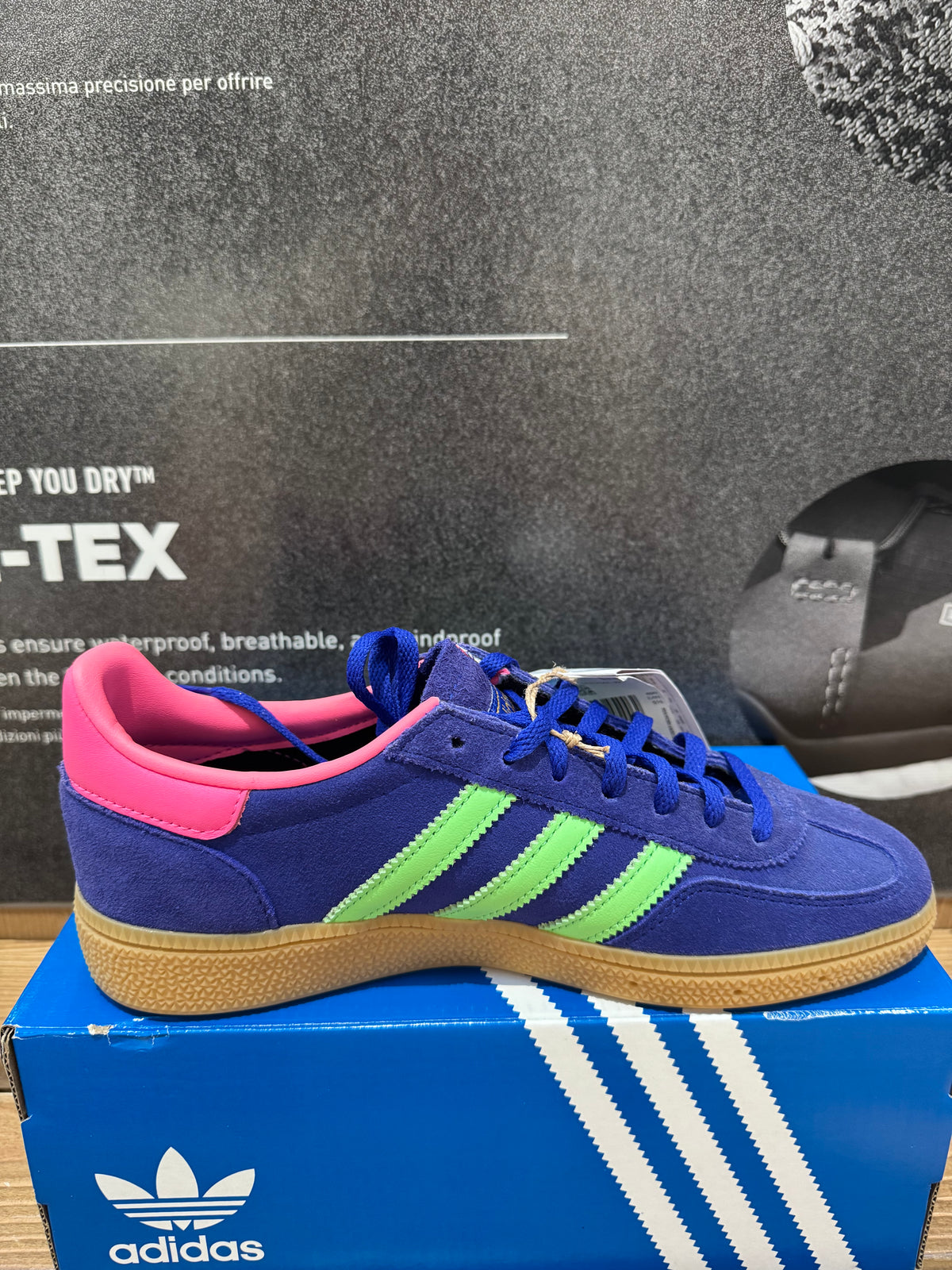 Adidas Handball Spezial "Lucid Blue Lime Burst"