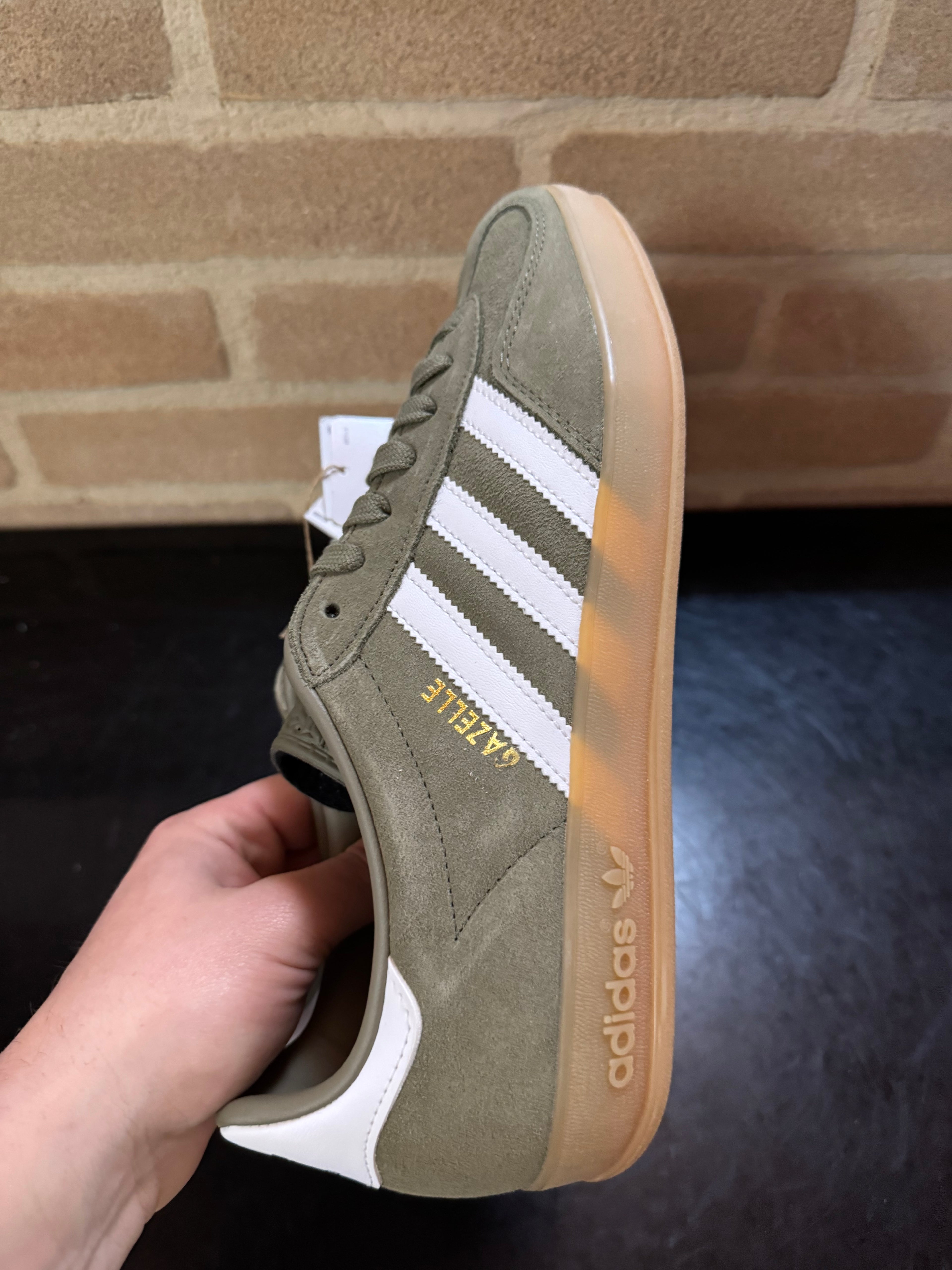 Adidas Gazelle Indoor "Olive Strata"