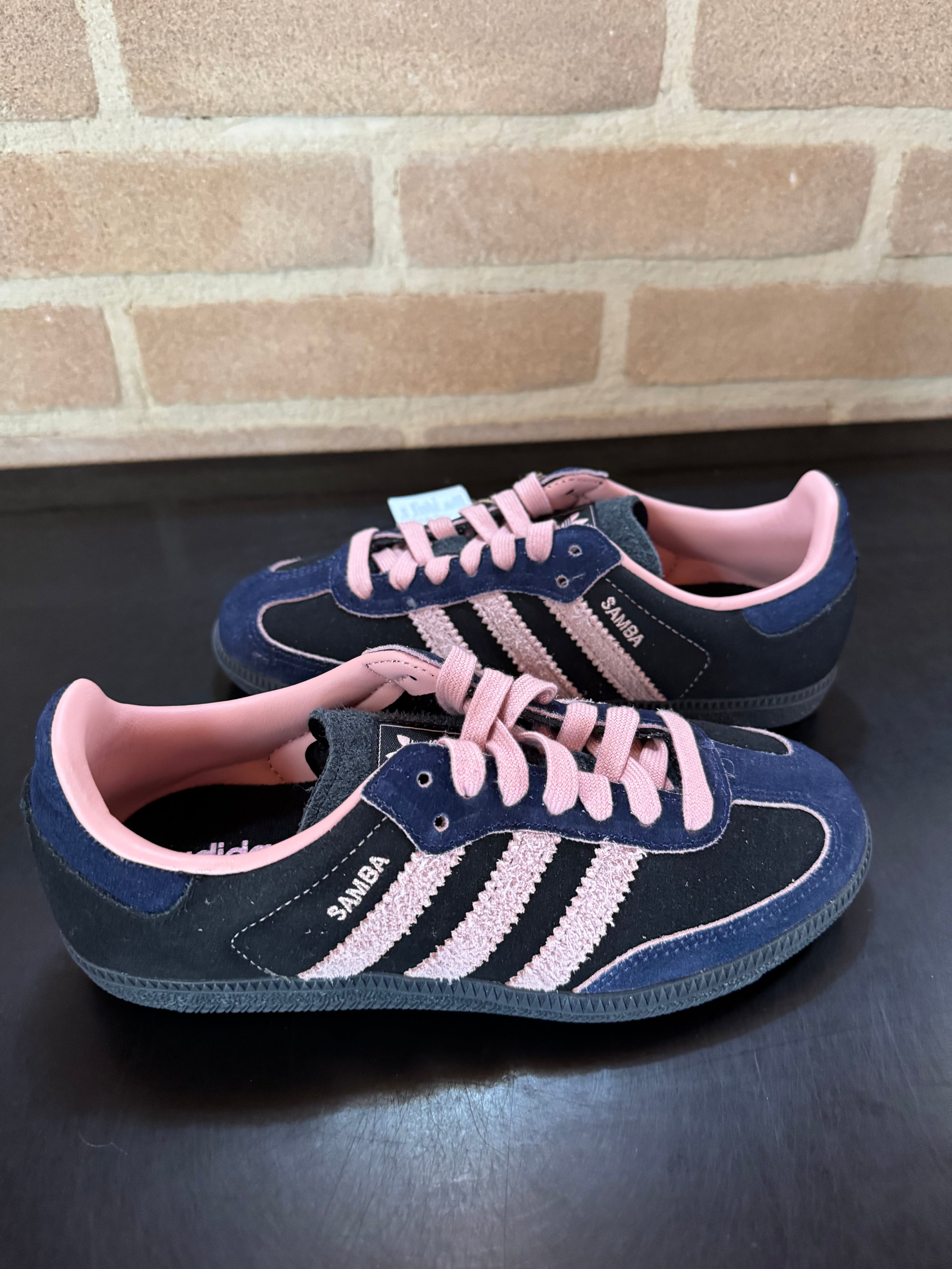 Adidas Samba OG "Black Wonder Mauve Indigo"