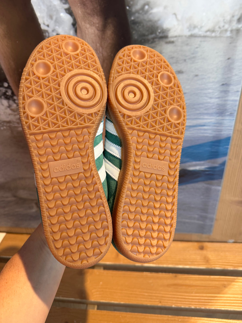 Adidas Samba OG "collegiate green gum"