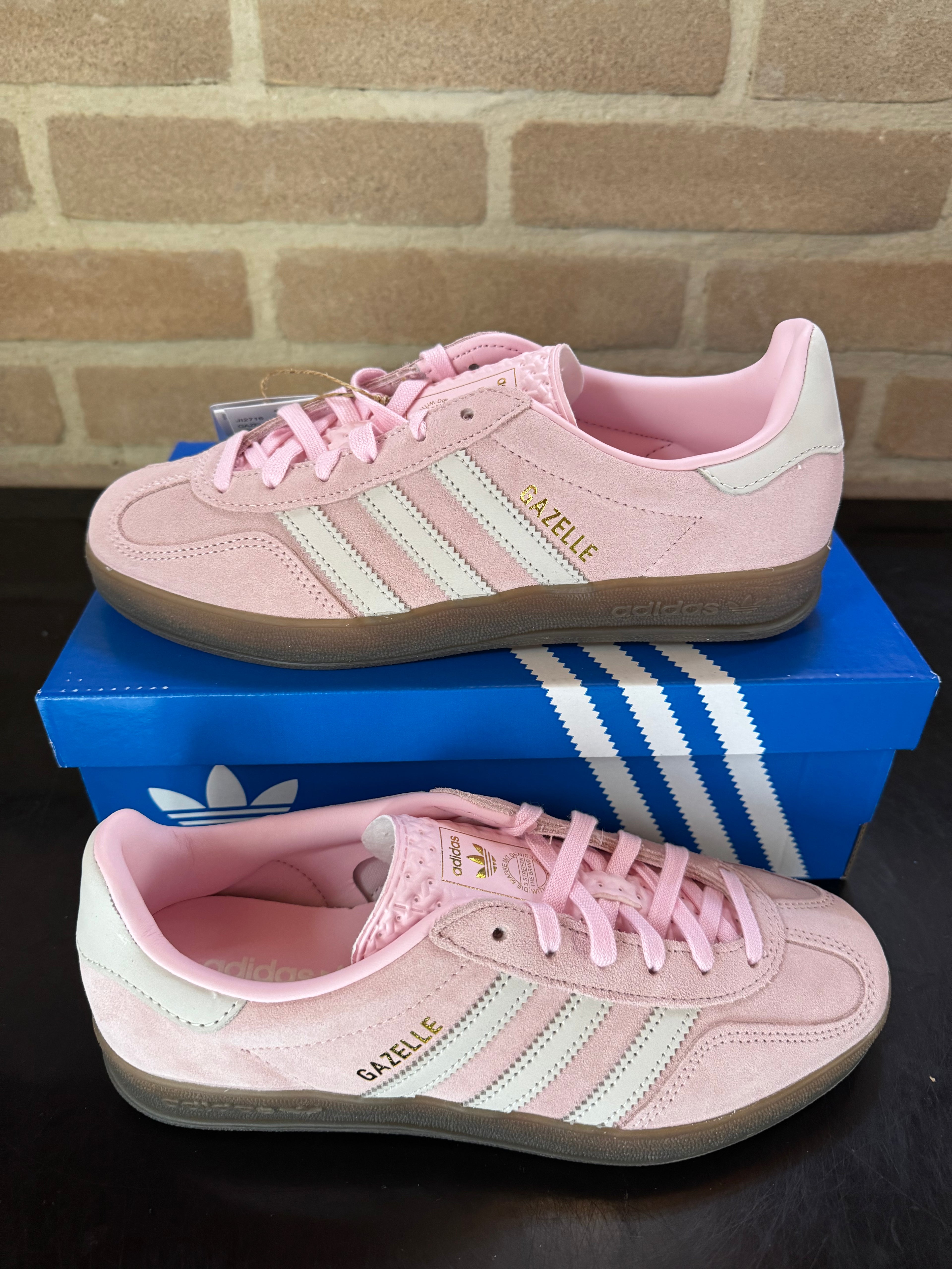Adidas Gazelle Indoor "Clear Pink Gum"