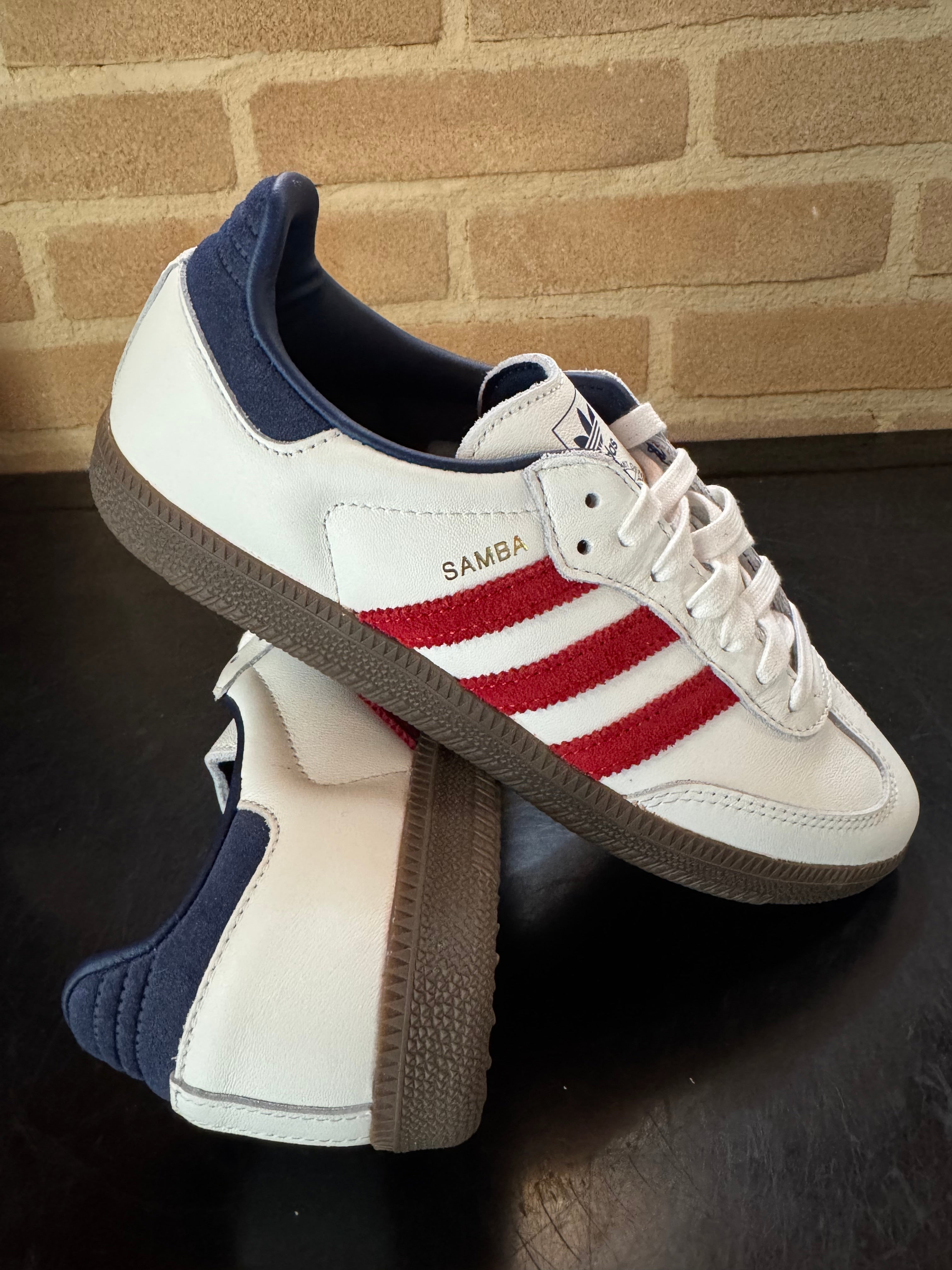 Adidas Samba OG "White Victory Red Indigo"