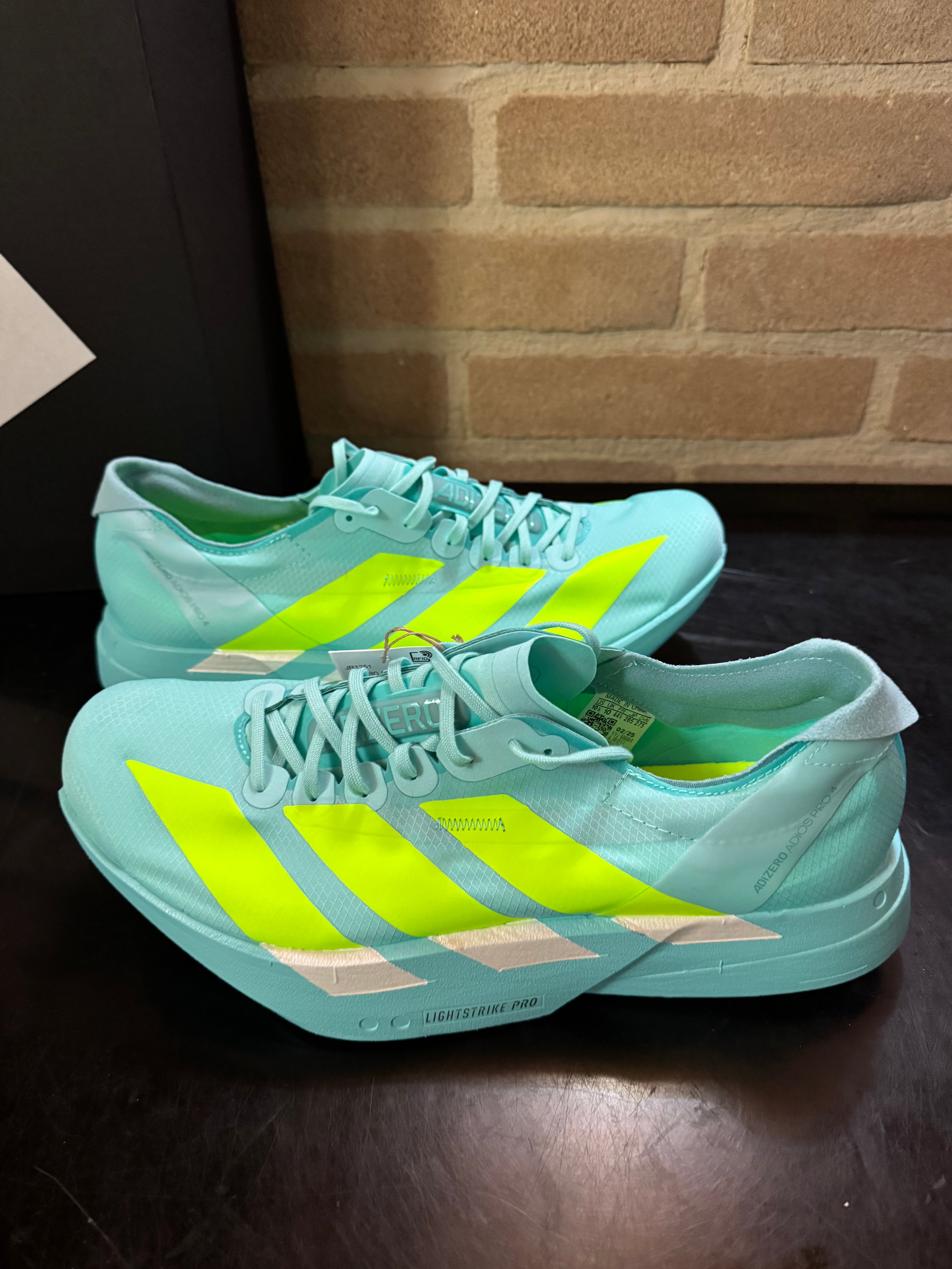 Adidas Adizero Adios Pro 4 "Flash acqua Lucid Lemon"