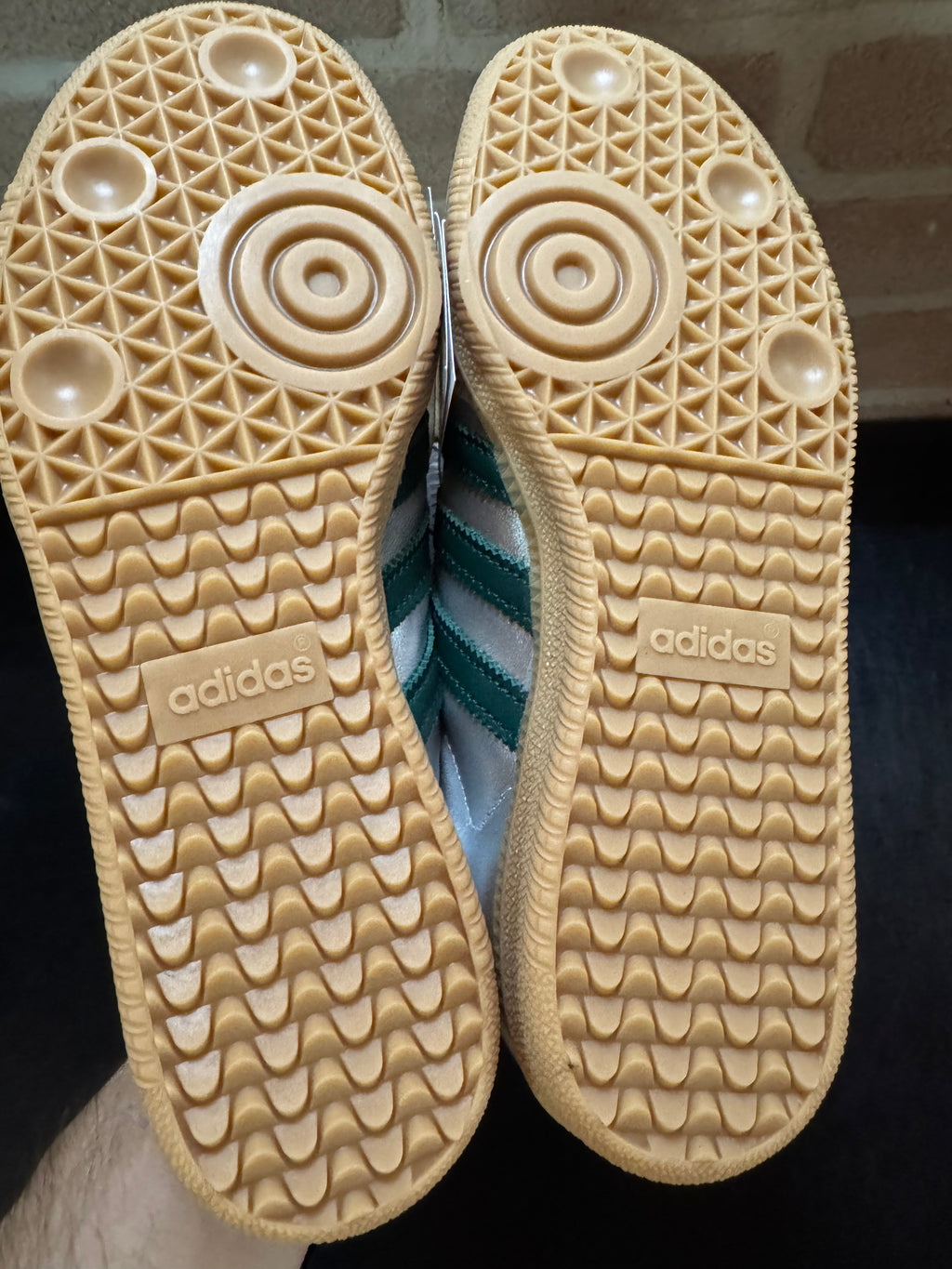 Adidas Samba LT - Argento/Verde