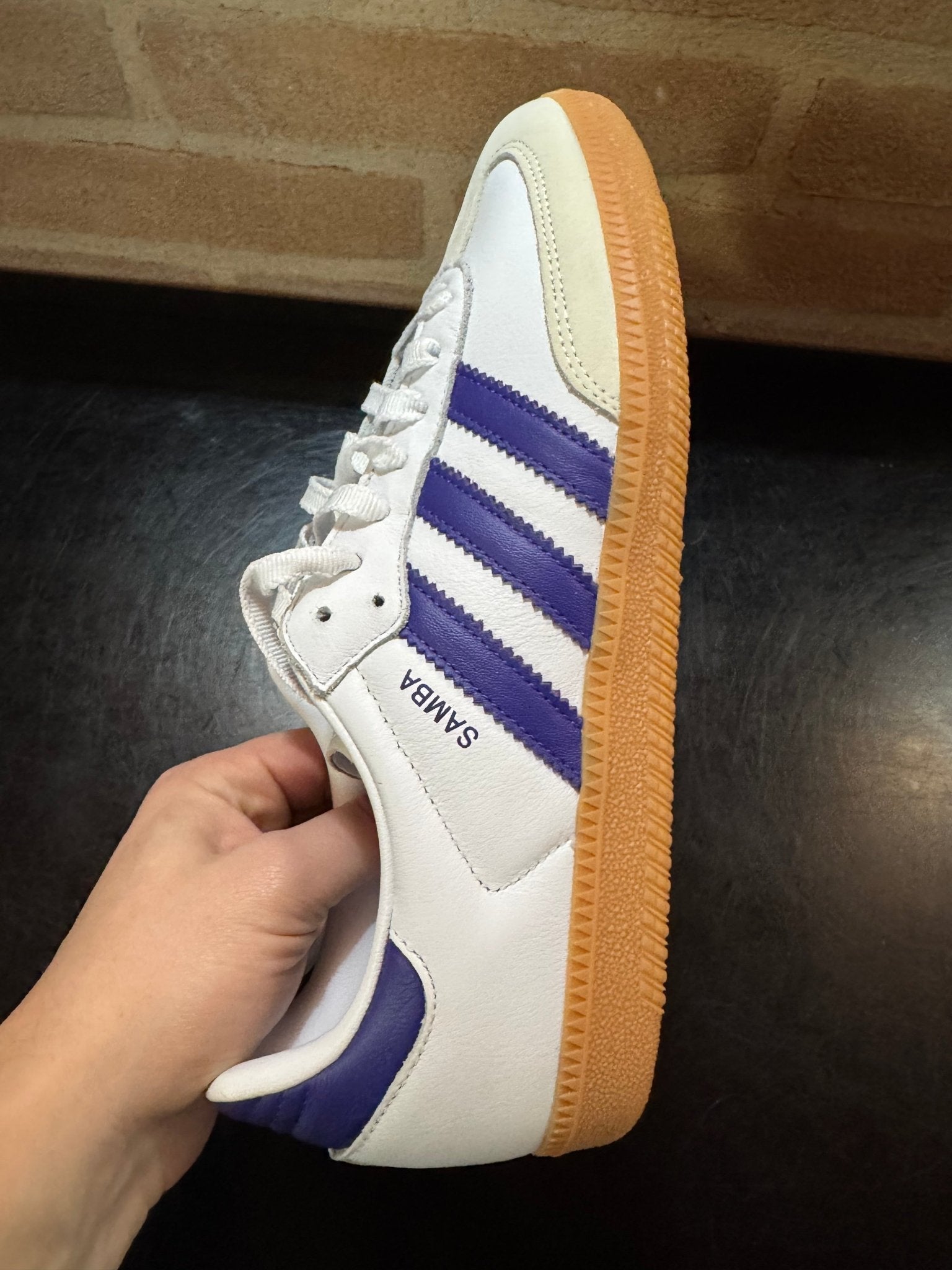 Sneakers Retro' Basse - Bianco/viola - Giaguaro_Store