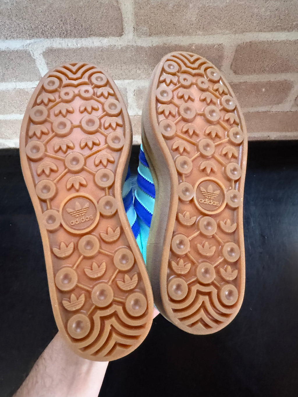 Adidas Gazelle Bold "Clear Mint Lucid Blue Satin"