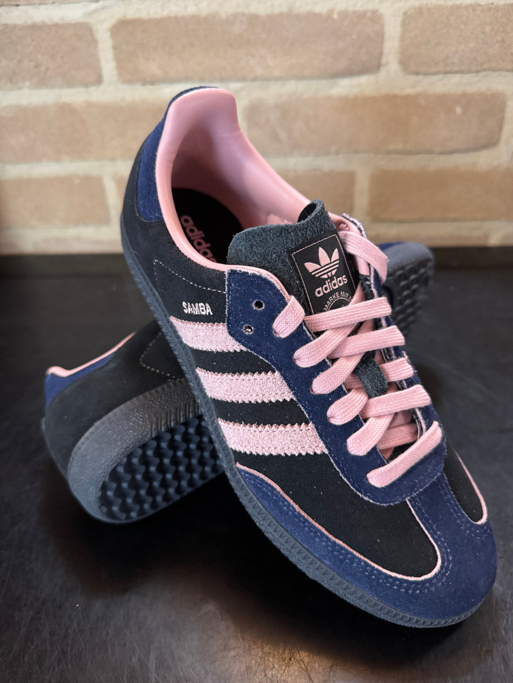 Adidas Samba OG "Black Wonder Mauve Indigo"