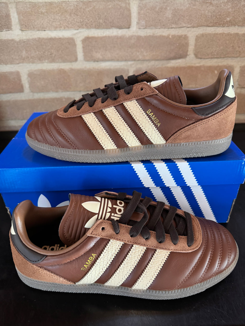Adidas Samba JP "Preloved Brown Sand Strata Dark Brown