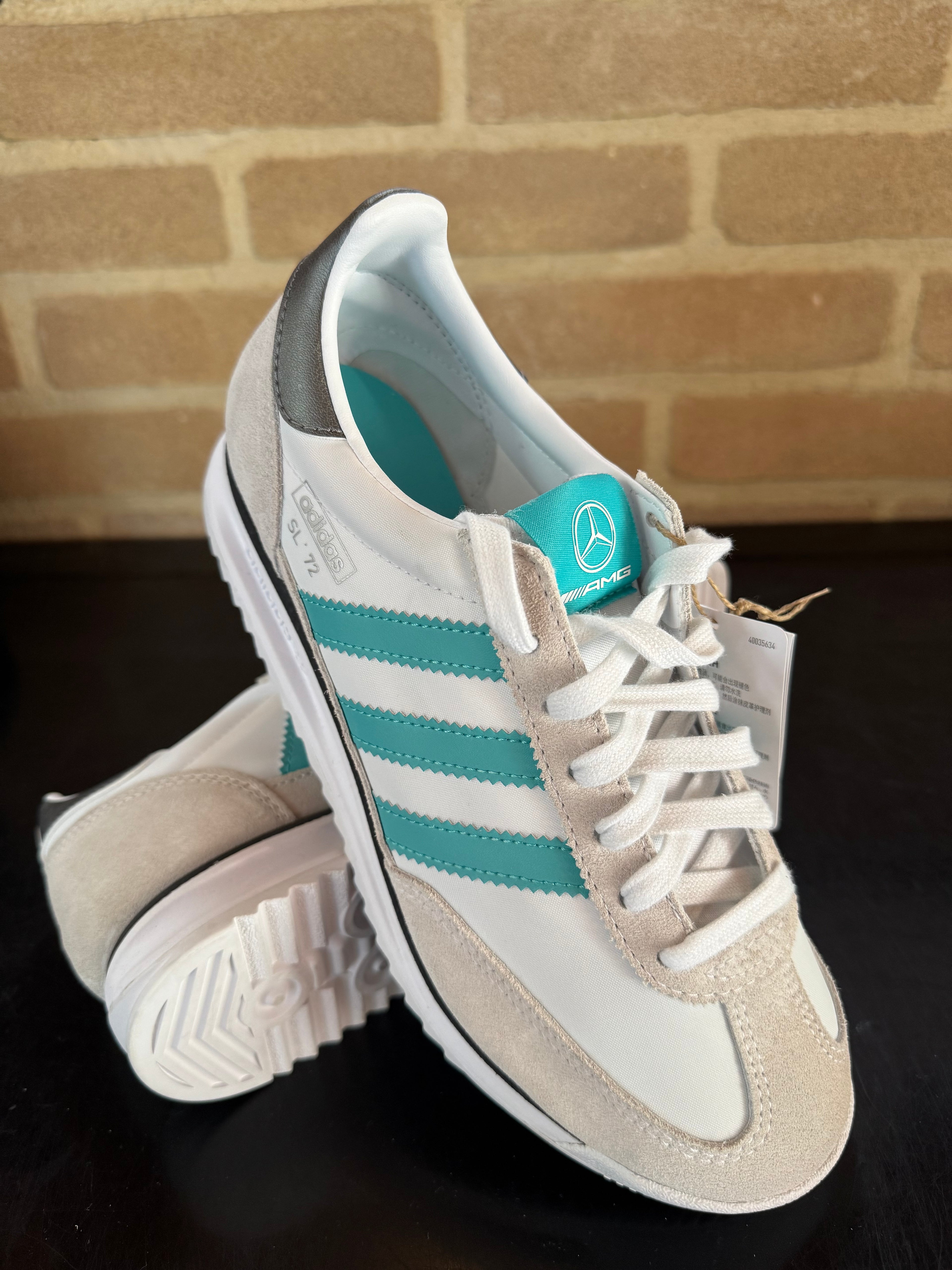 Adidas SL 72 OG "Mercedes White Silver Metallic"