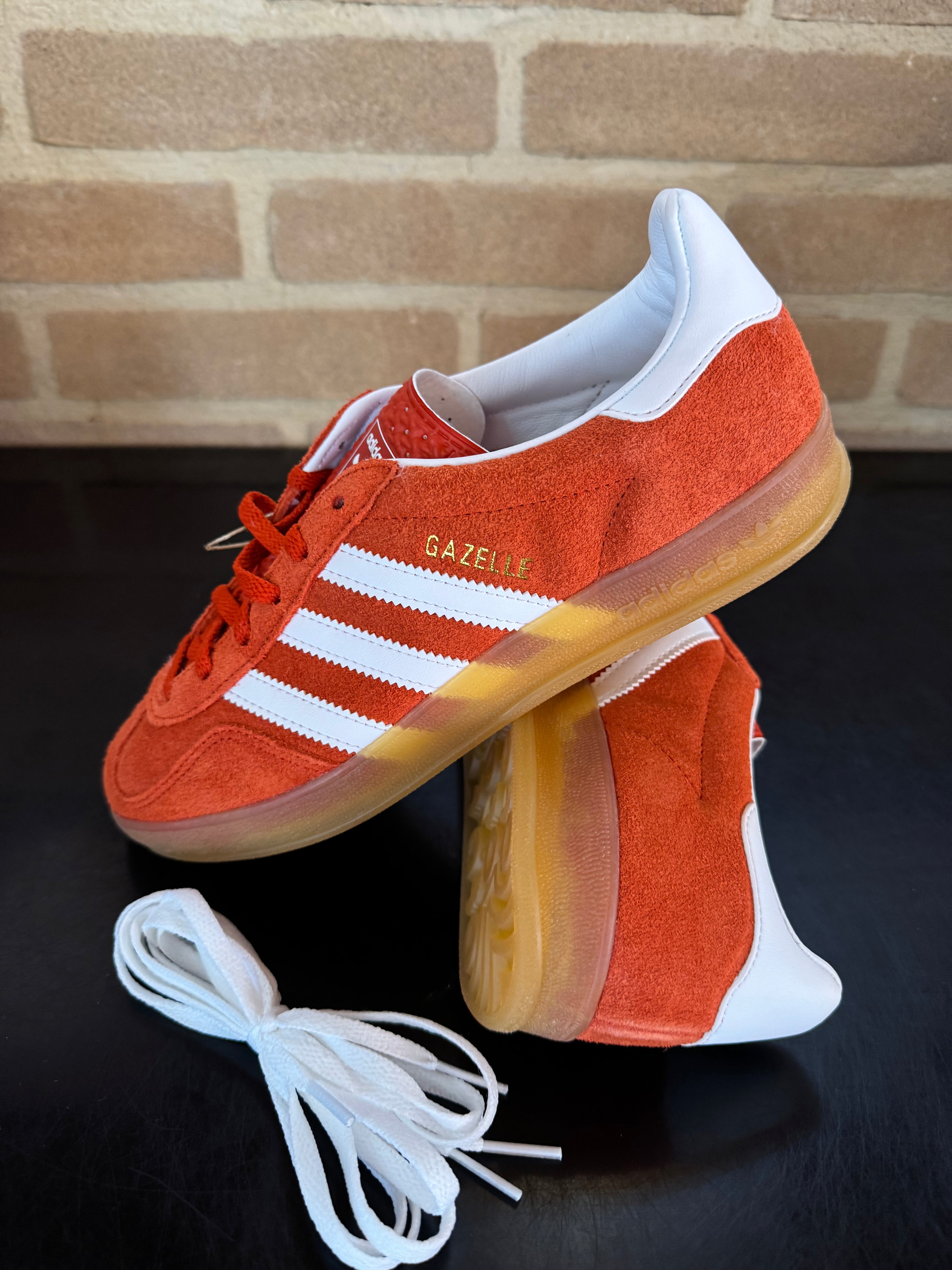 Adidas Gazelle Indoor "Bold Orange Gum"