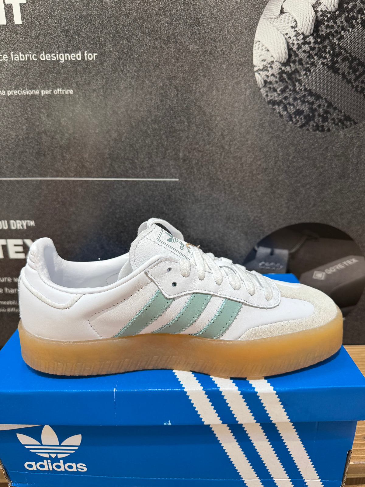 Adidas Sambae "White Wonder Blue"