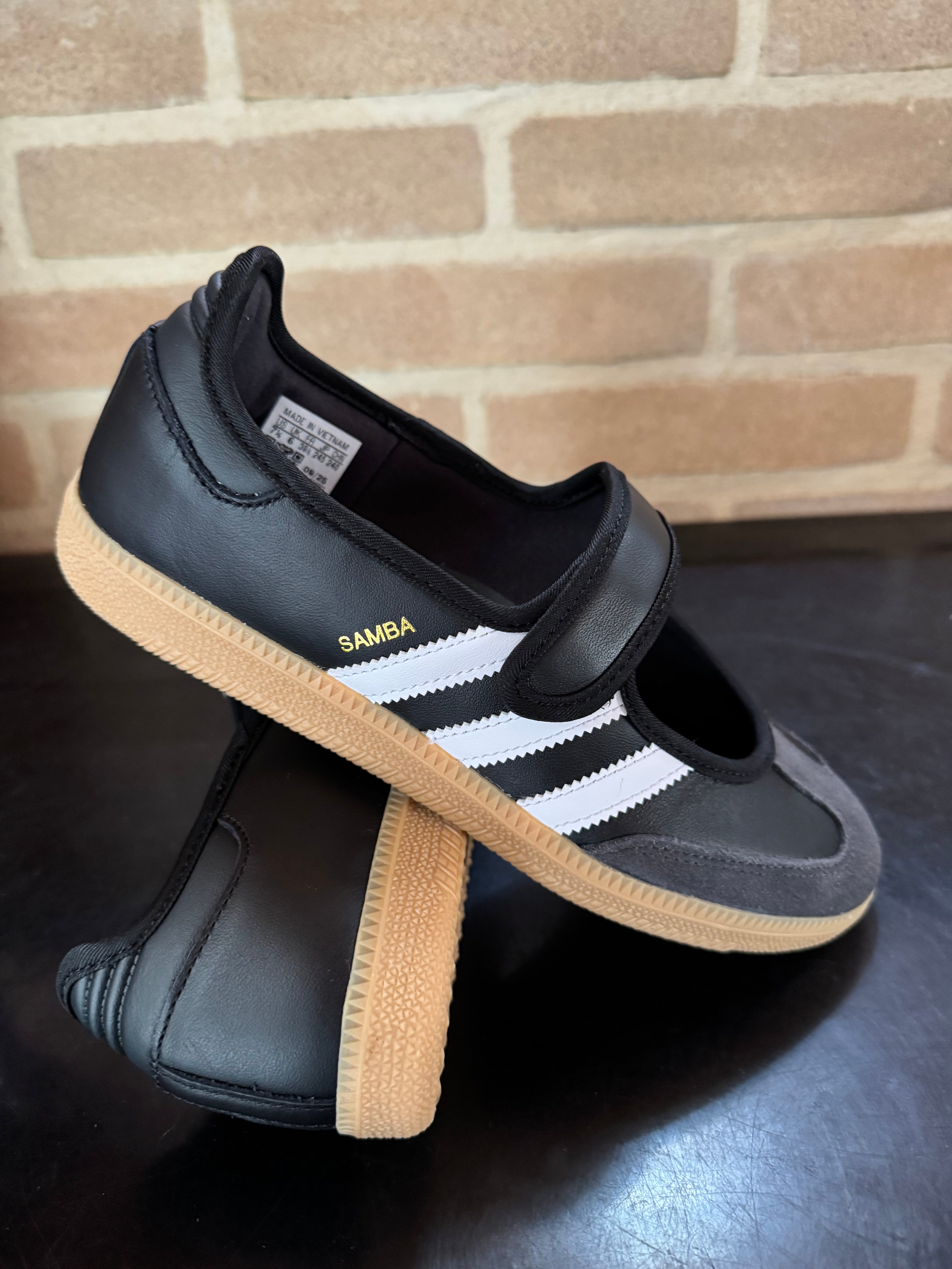 Adidas Samba Jane "Black White Gum"
