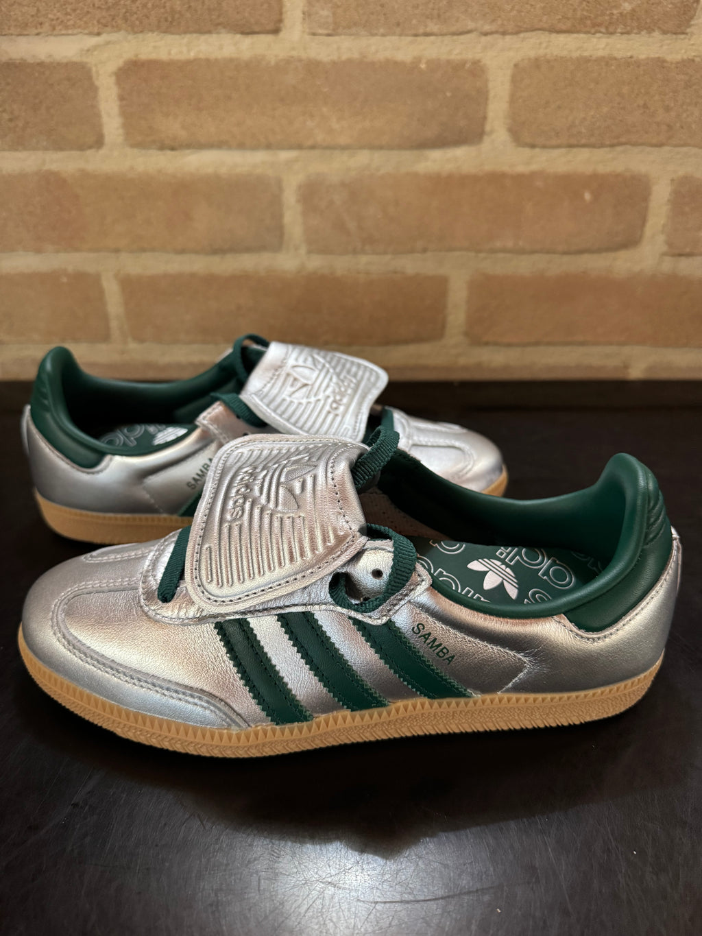 Adidas Samba LT - Argento/Verde