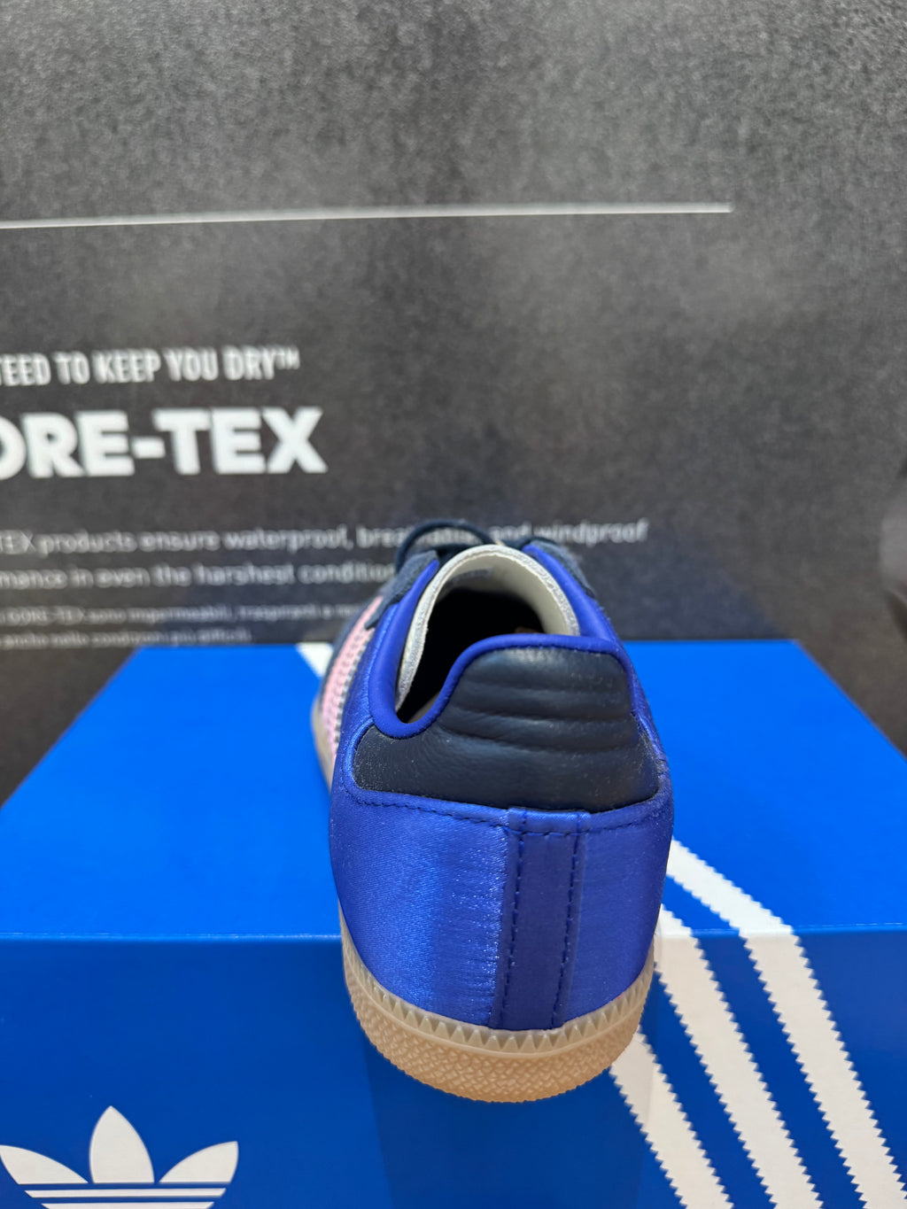 Adidas Samba OG "Lucid Blue Night Indigo Satin"