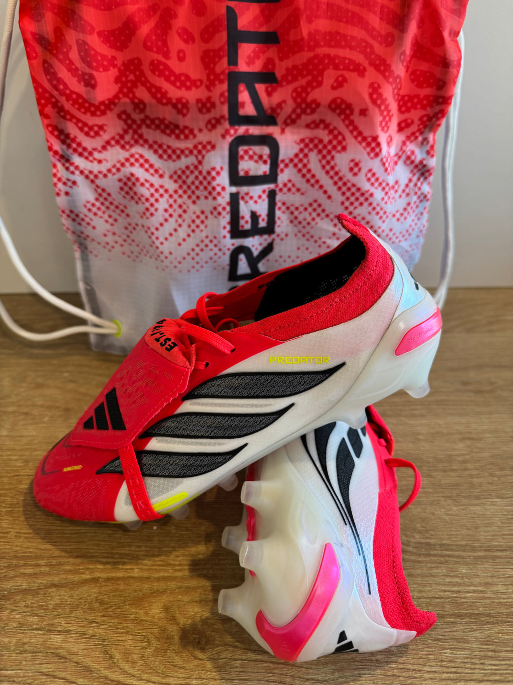 Adidas Predator Elite Foldover Tongue  AG "Lucid red core black cloud white"
