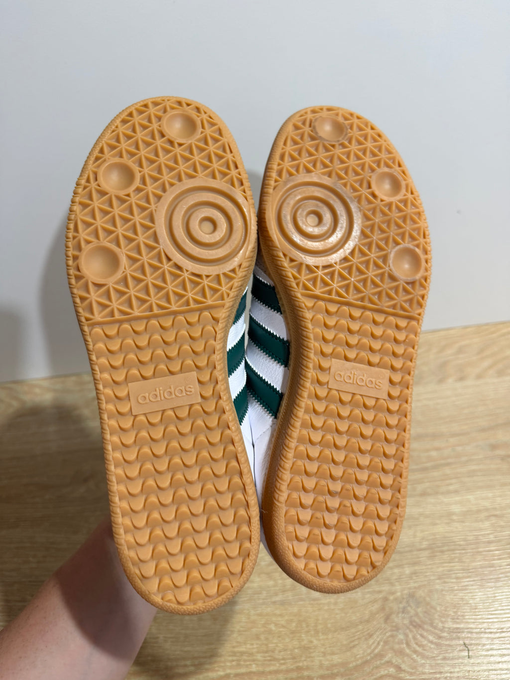 Adidas Samba OG "White collegiate green gum"