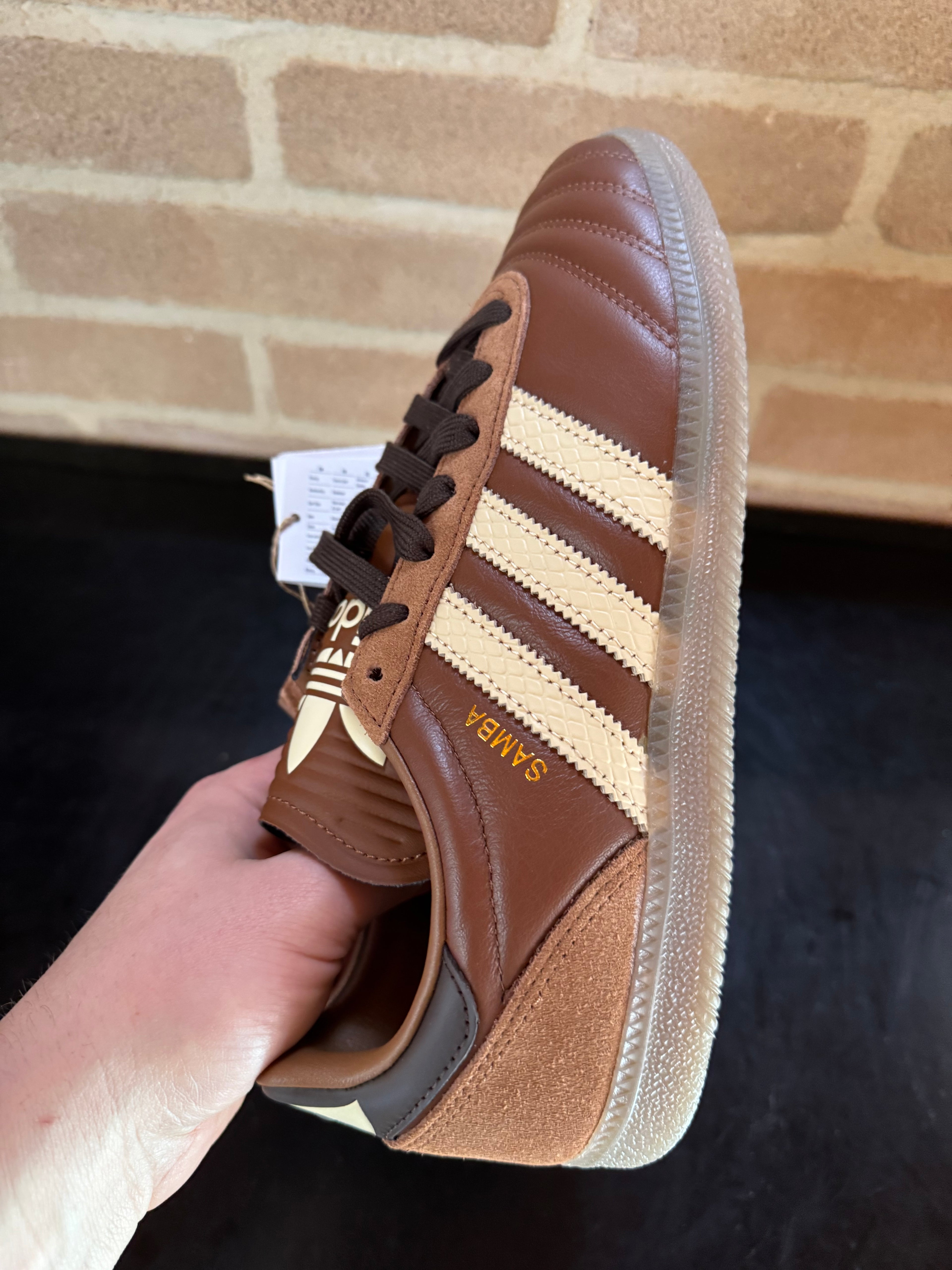 Adidas Samba JP "Preloved Brown Sand Strata Dark Brown